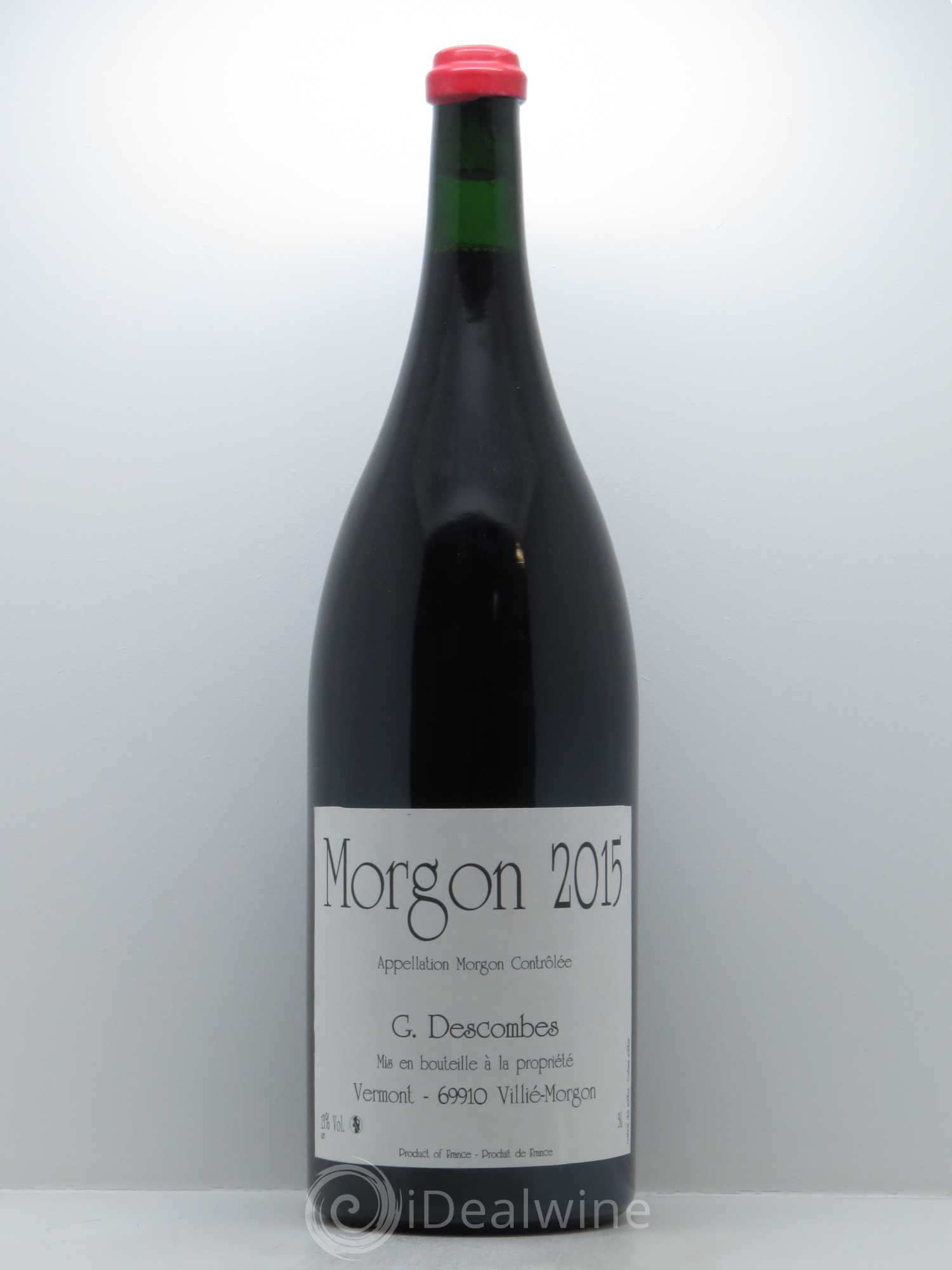 Morgon Vieilles vignes Georges Descombes (Domaine) 2015 - Lot de 1 jeroboam - 0