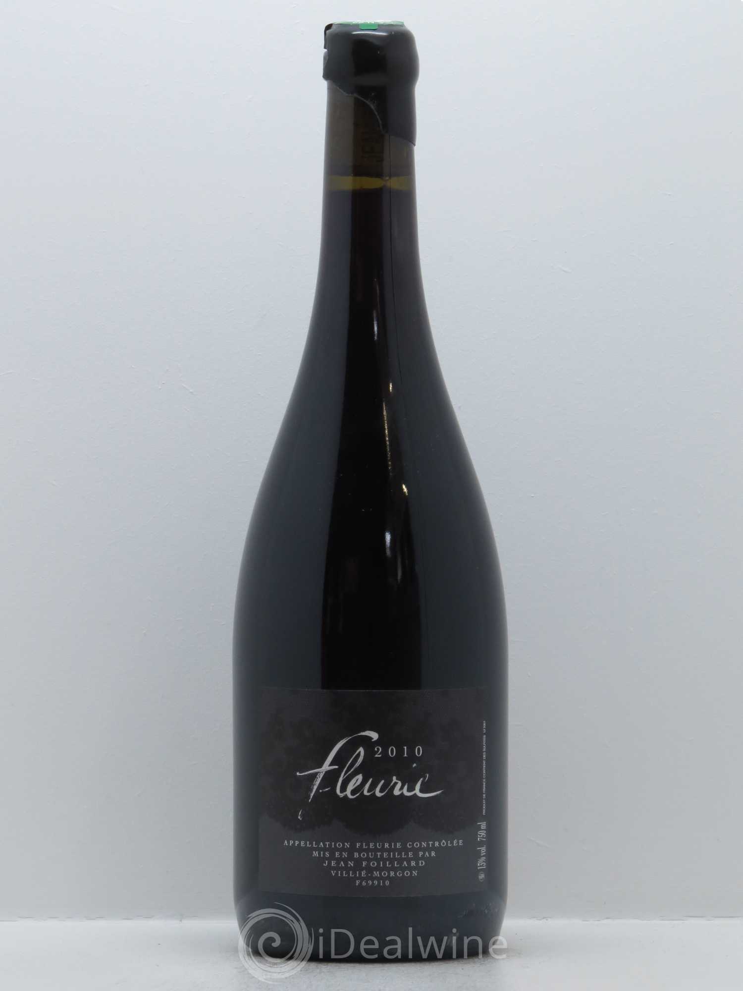 Fleurie Jean Foillard (CBO à partir de 3 bts) 2010 - Lot de 1 bouteille - 0