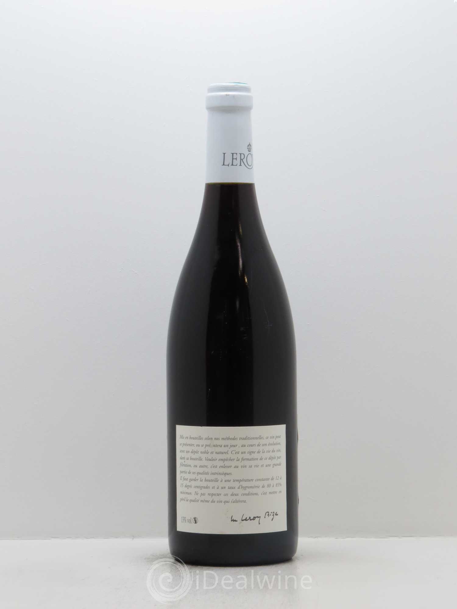 Chorey-lès-Beaune Leroy SA 2003 - Lot de 1 bouteille - 1