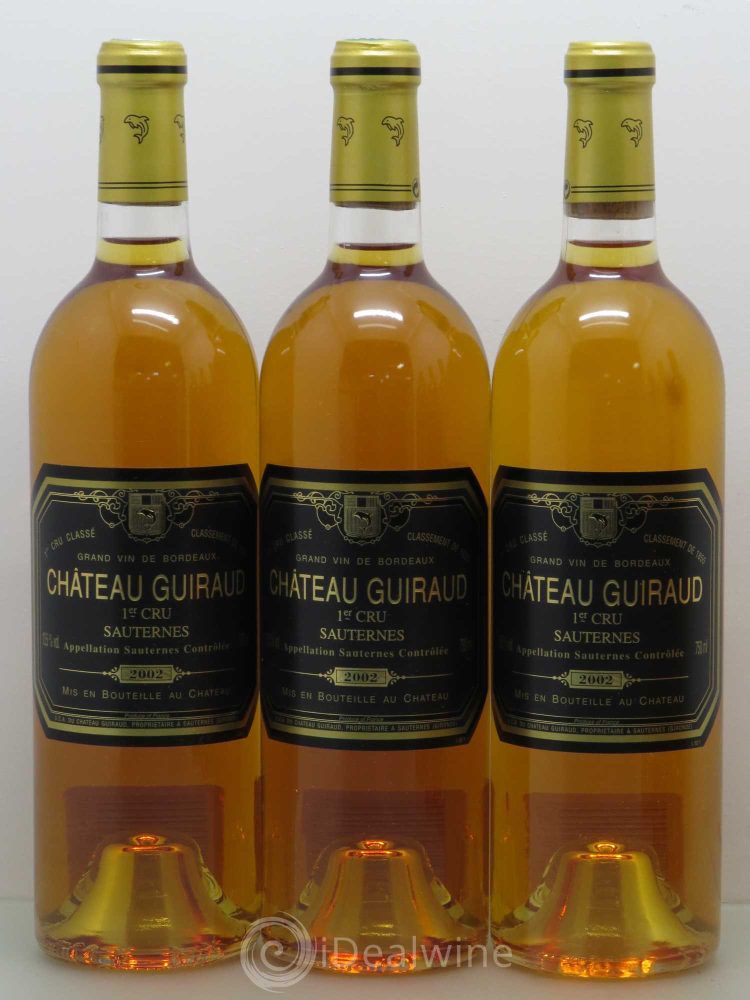 Château Guiraud 1er Grand Cru Classé 2002 - Lotto di 6 bottiglie - 1
