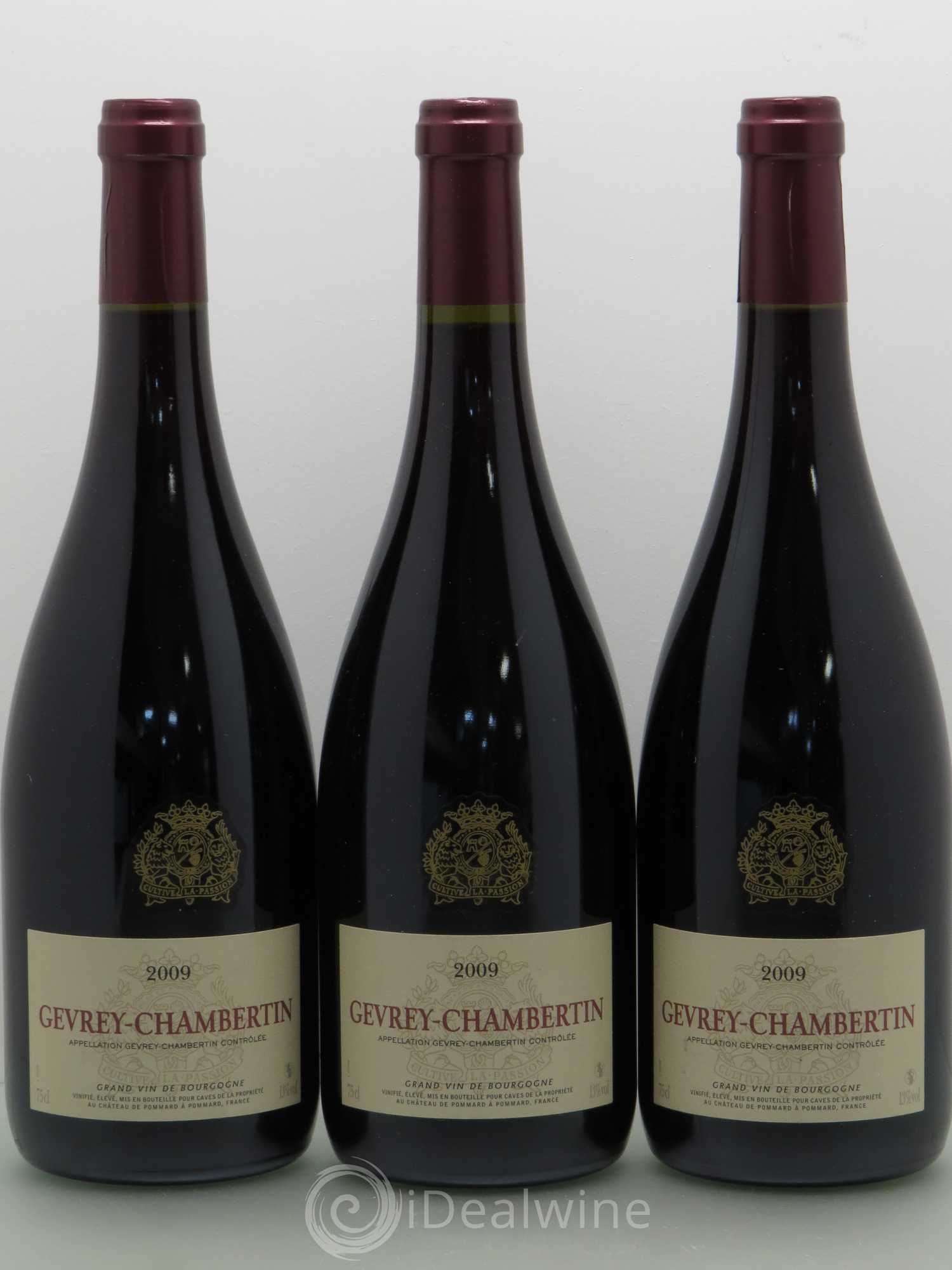 Gevrey-Chambertin Château de Pommard 2009 - Lot de 6 bouteilles - 2