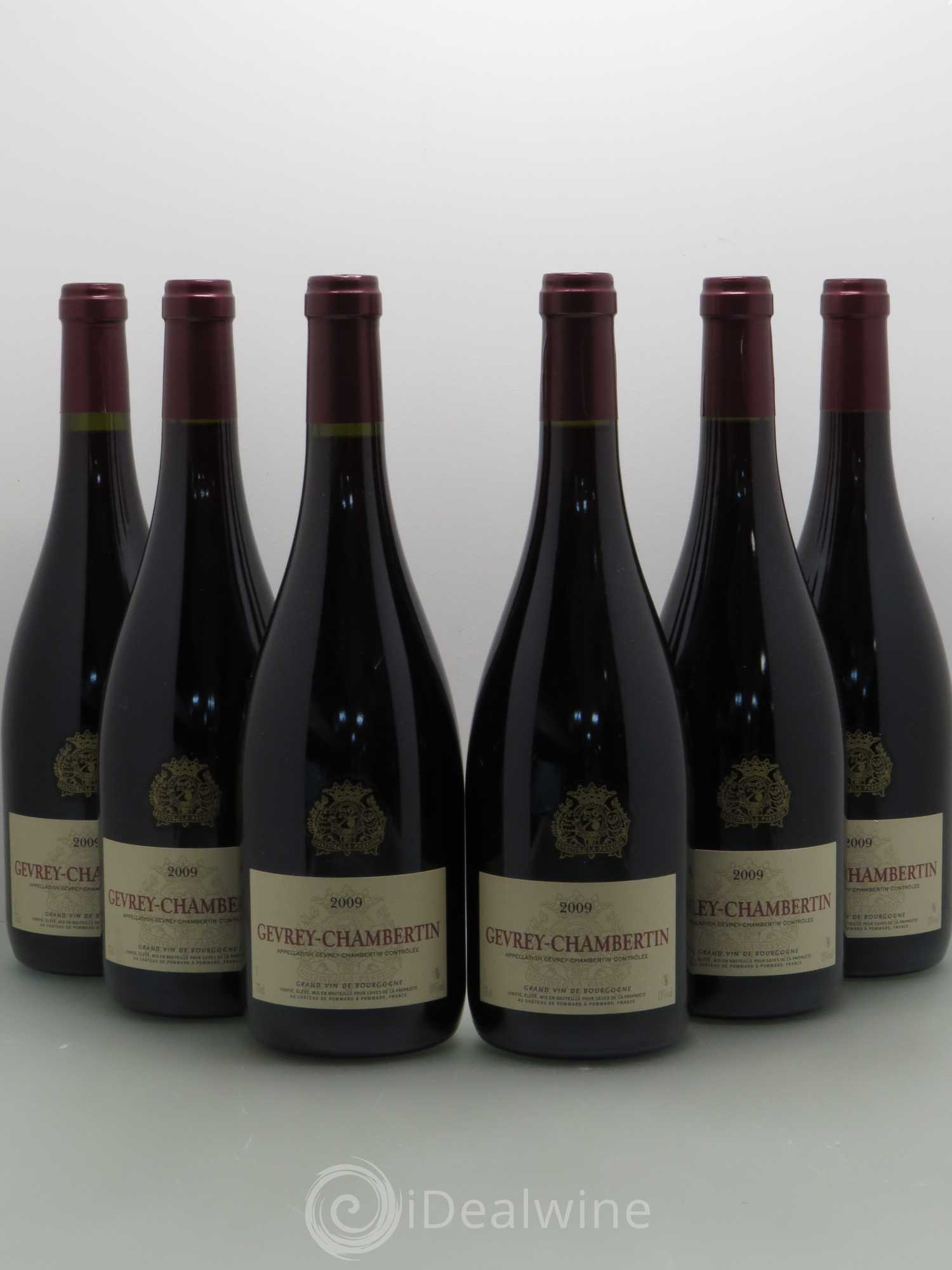 Gevrey-Chambertin Château de Pommard 2009 - Lot de 6 bouteilles - 0