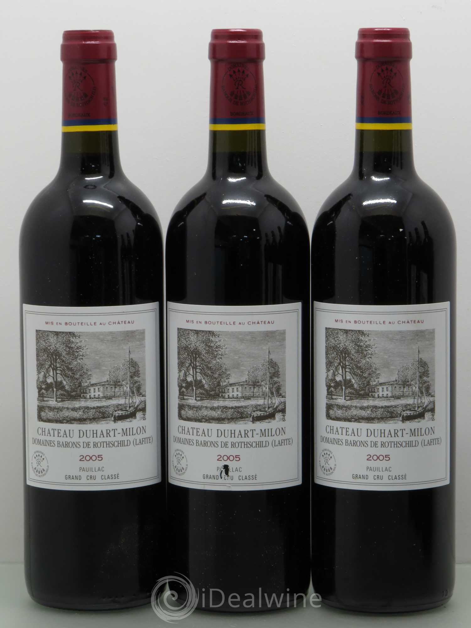 Château Duhart-Milon 4ème Grand Cru Classé 2005 - Lotto di 6 bottiglie - 1