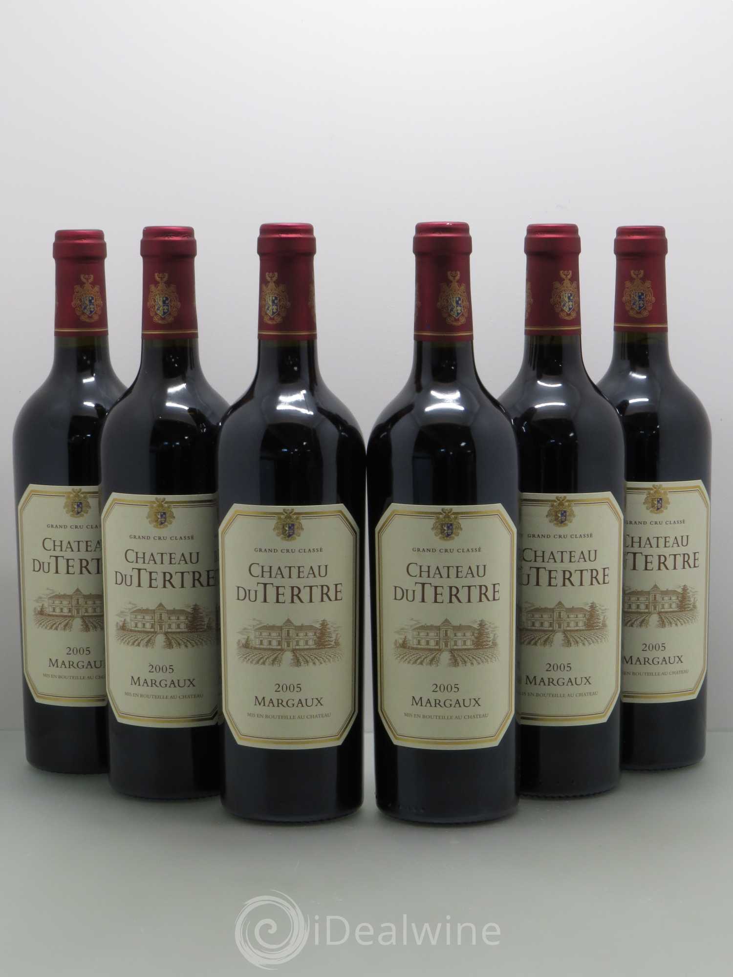 Château du Tertre 5ème Grand Cru Classé 2005 - Lot de 6 bouteilles - 0