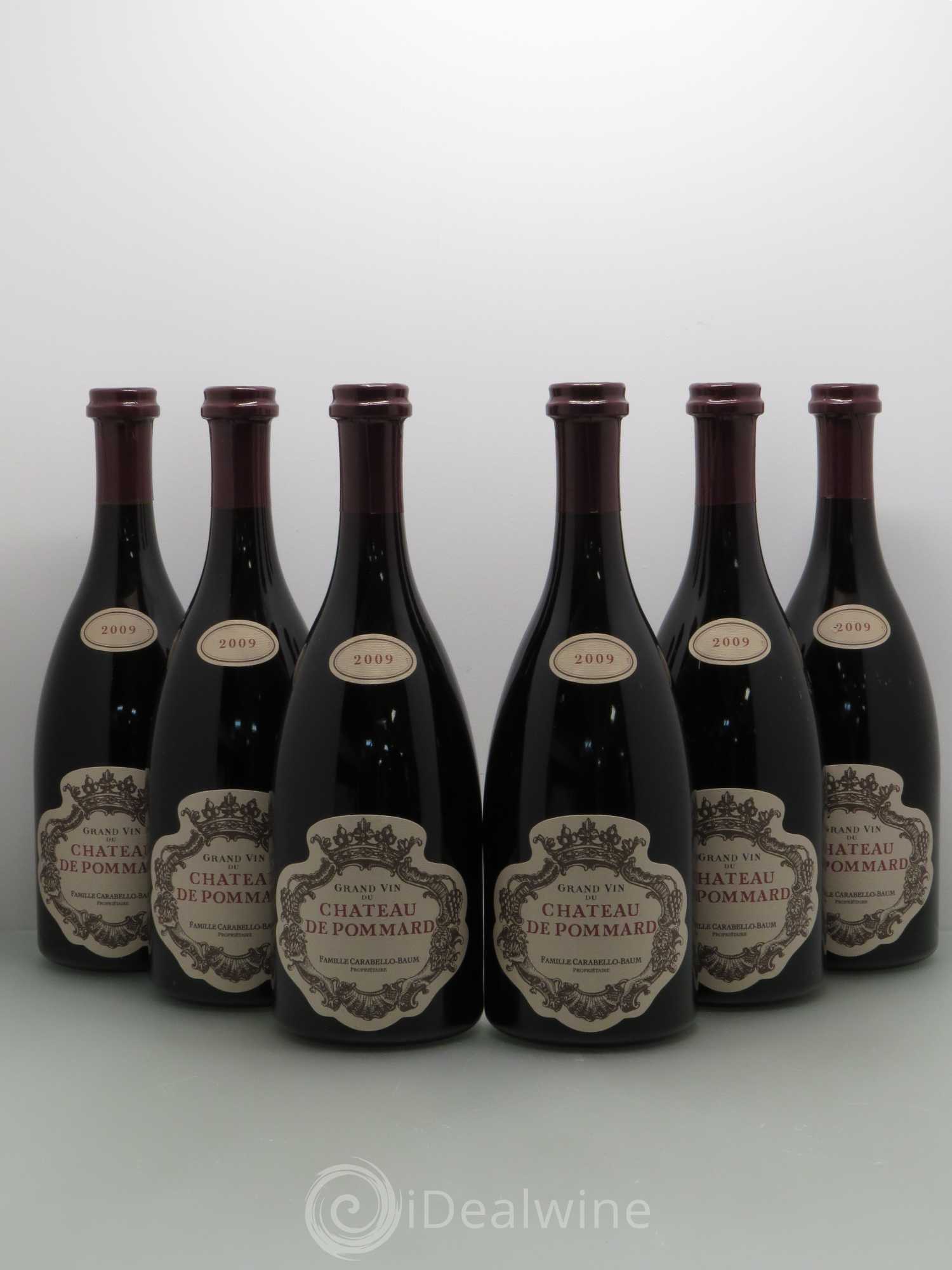 Pommard Château de Pommard 2009 - Lot de 6 bouteilles - 0