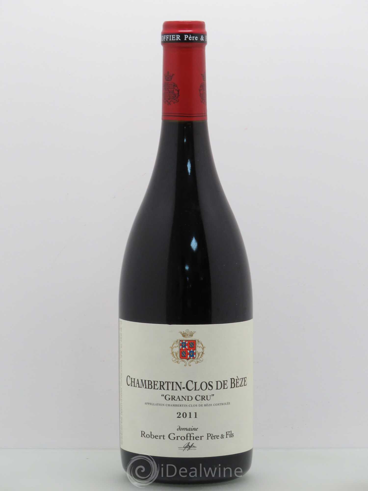 Chambertin Clos de Bèze Grand Cru Robert Groffier Père & Fils (Domaine) 2011 - Lot de 1 bouteille - 0