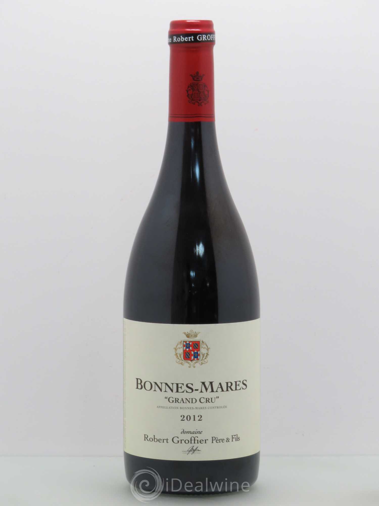 Bonnes-Mares Grand Cru Robert Groffier Père & Fils (Domaine) 2012 - Lot de 1 bouteille - 0