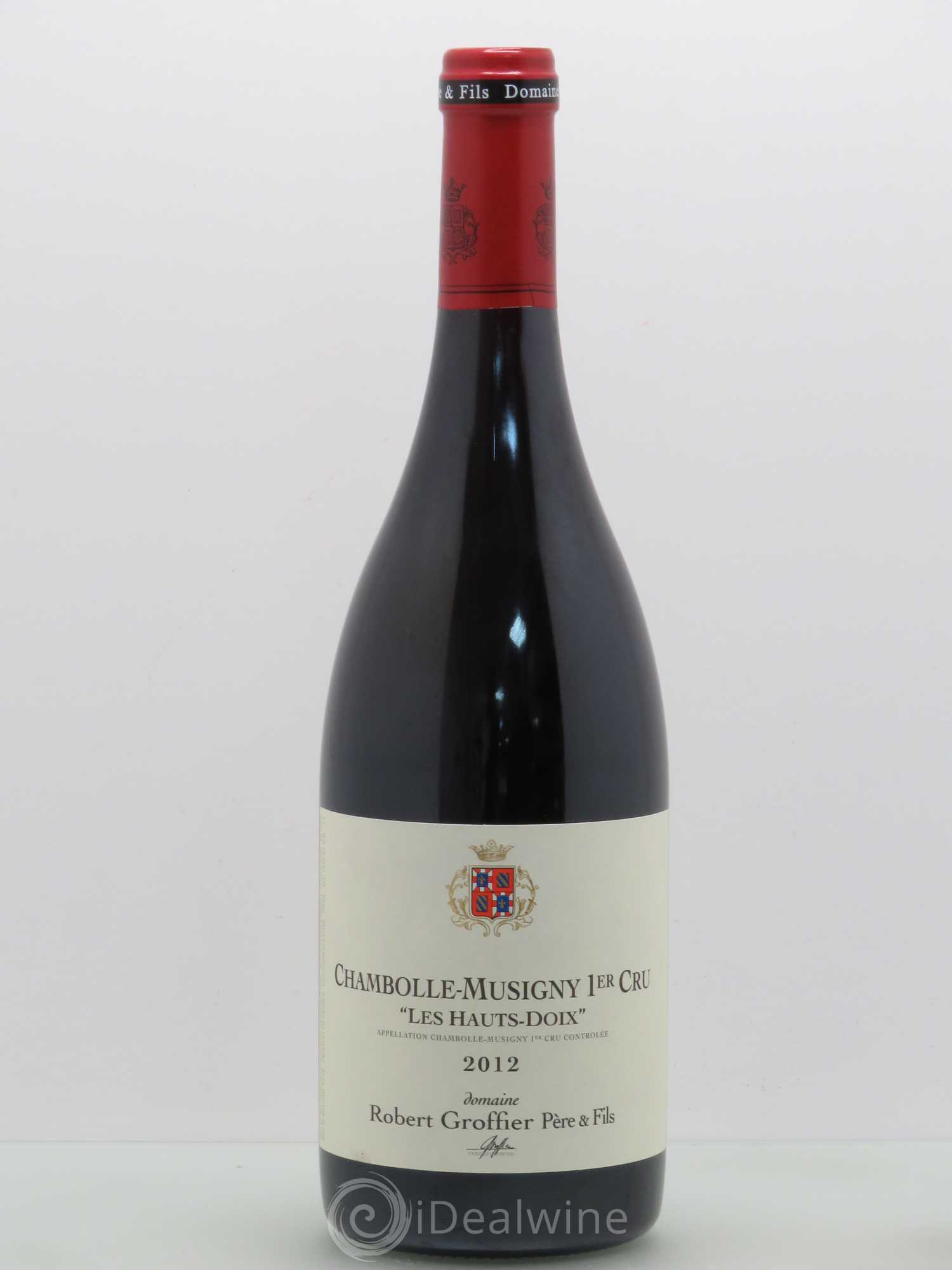 Chambolle-Musigny 1er Cru Les Hauts Doix Robert Groffier Père & Fils (Domaine) 2012 - Lot de 1 bouteille - 0