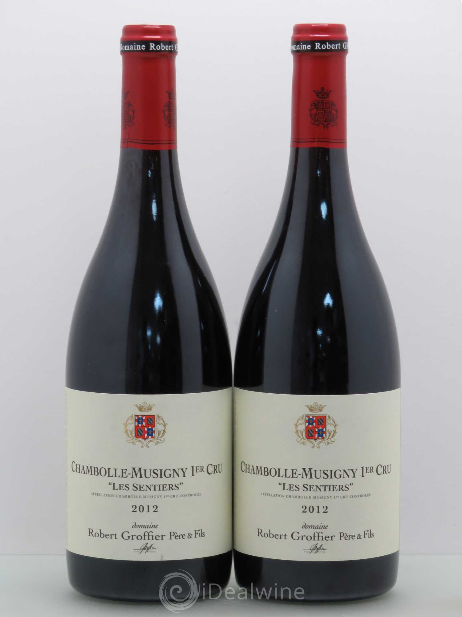 Chambolle-Musigny 1er Cru Les Sentiers Robert Groffier Père & Fils (Domaine) 2012 - Lot de 2 bouteilles - 0