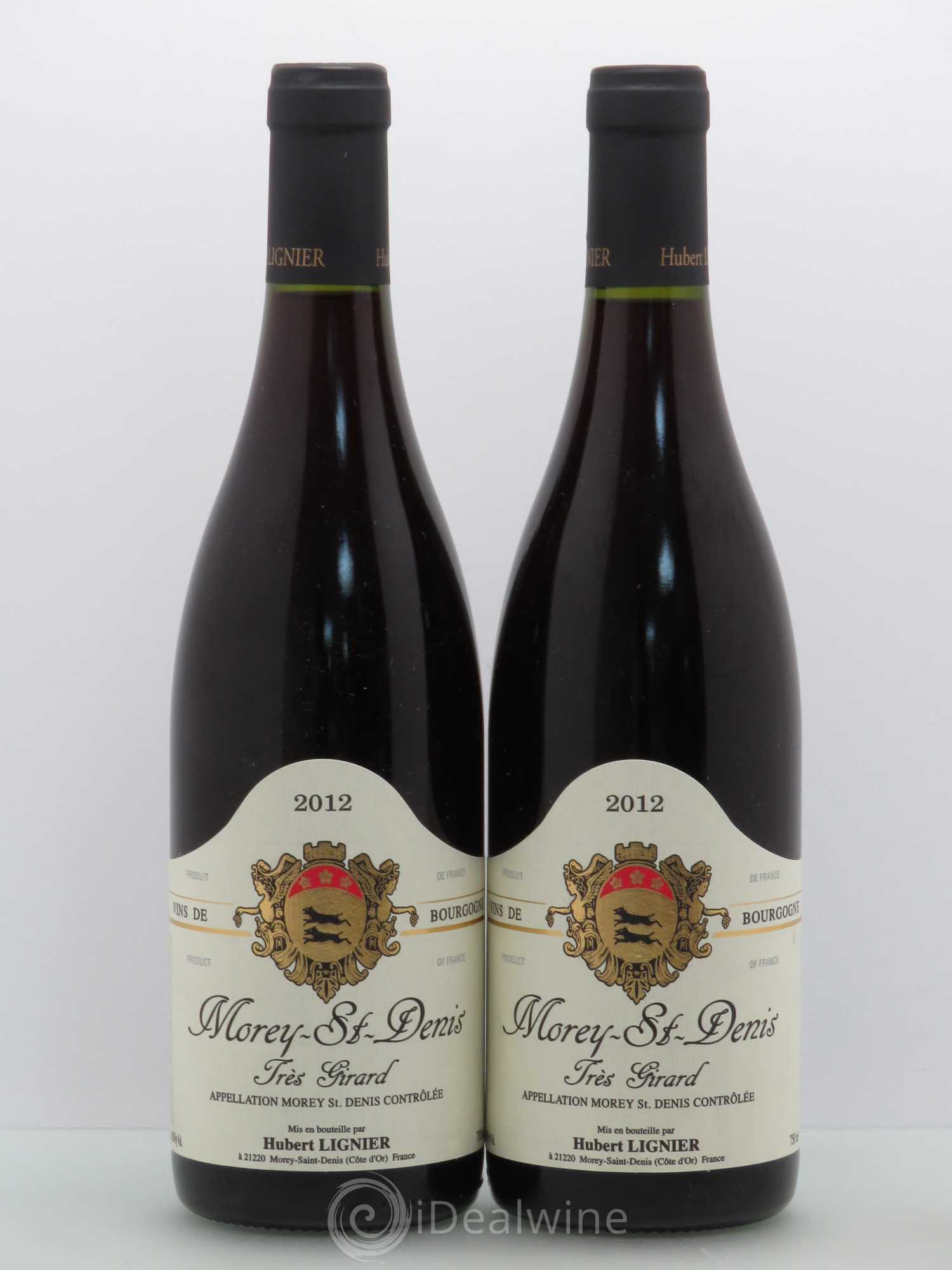 Morey-Saint-Denis Hubert Lignier (Domaine) Très Girard 2012 - Lot de 2 bouteilles - 0