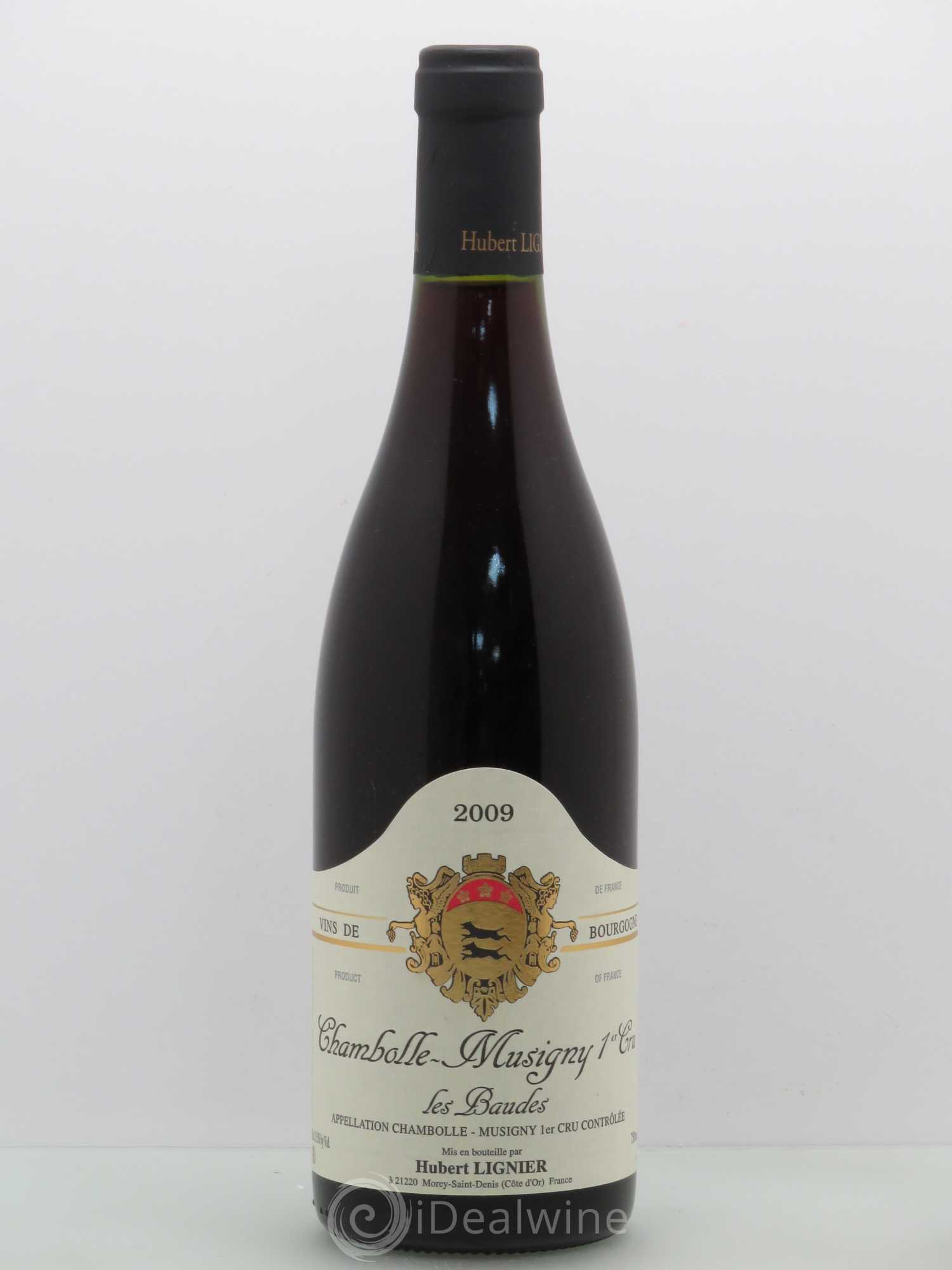 Chambolle-Musigny 1er Cru Les Baudes Hubert Lignier (Domaine) 2009 - Lot de 1 bouteille - 0