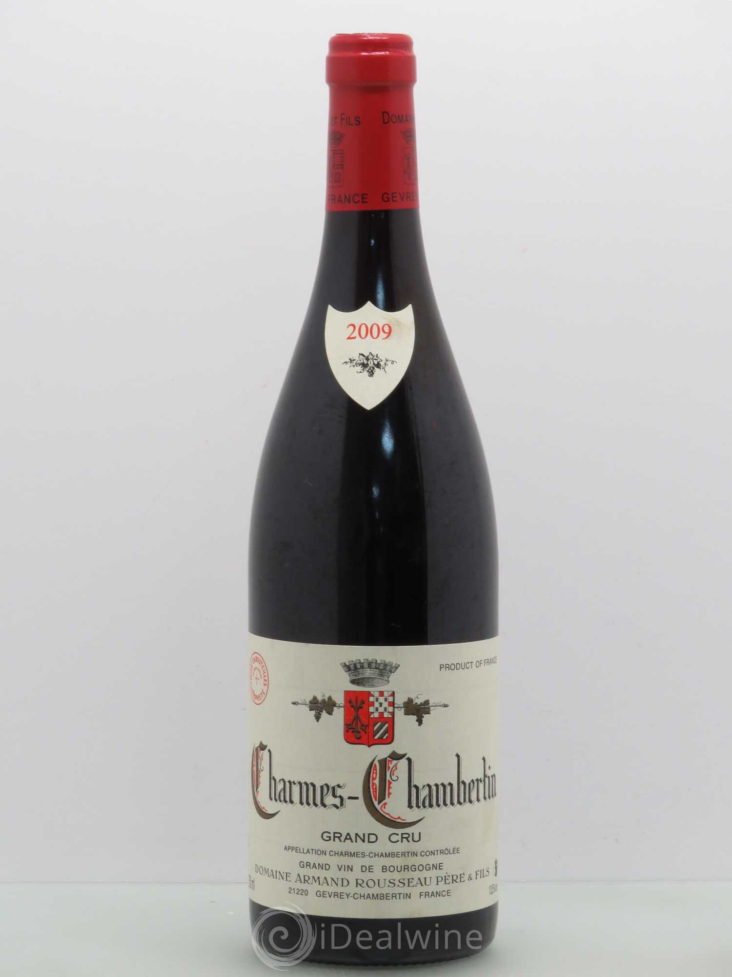 Charmes-Chambertin Grand Cru Armand Rousseau (Domaine) 2009 - Lot de 1 bouteille - 0