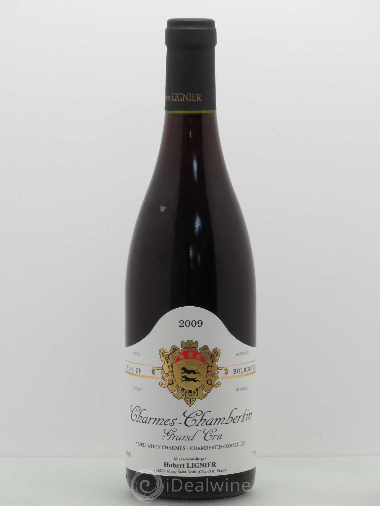 Charmes-Chambertin Grand Cru Hubert Lignier (Domaine) 2009 - Lot de 1 bouteille - 0