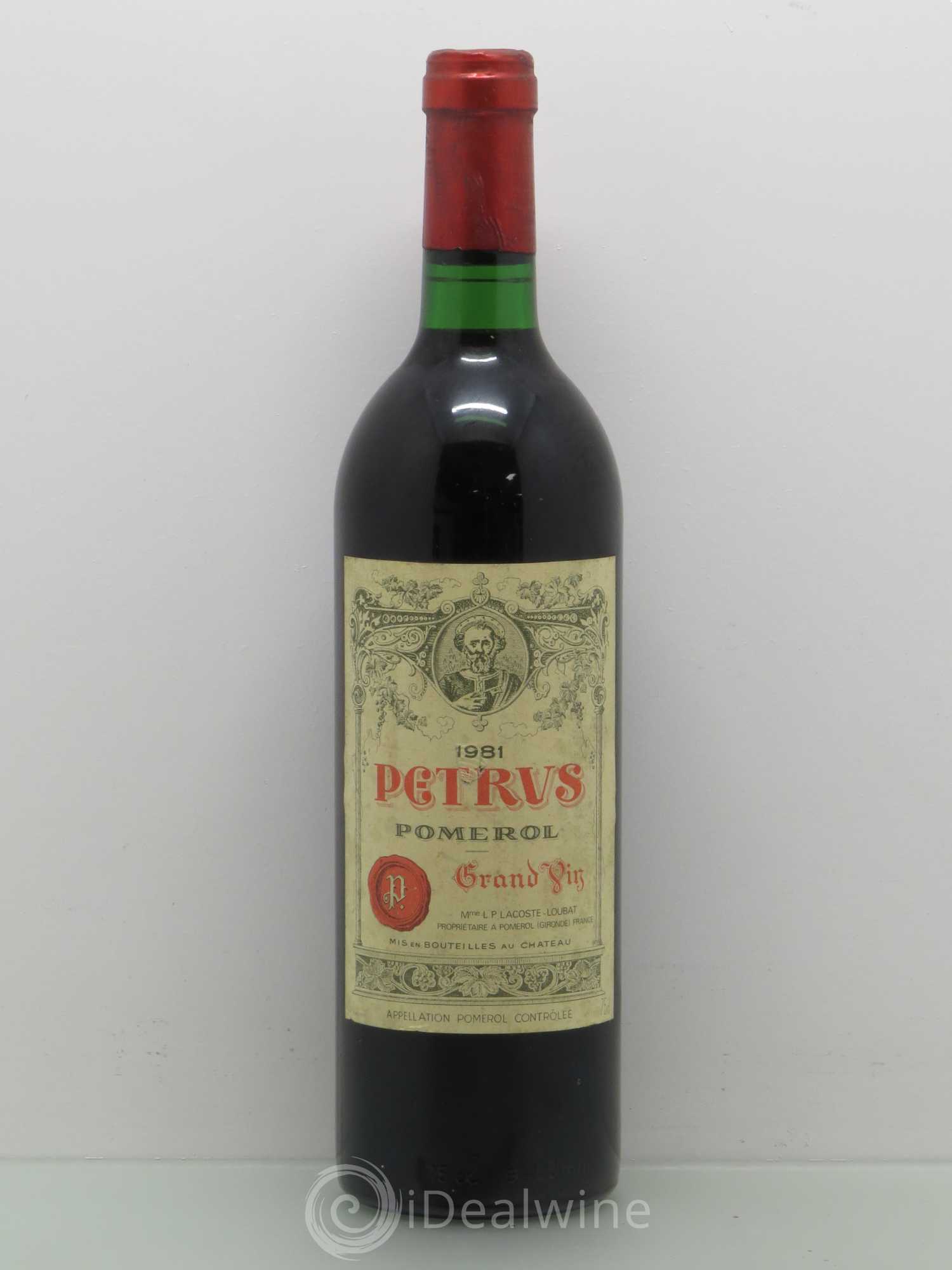Petrus 1981 - Lot de 1 bouteille - 0