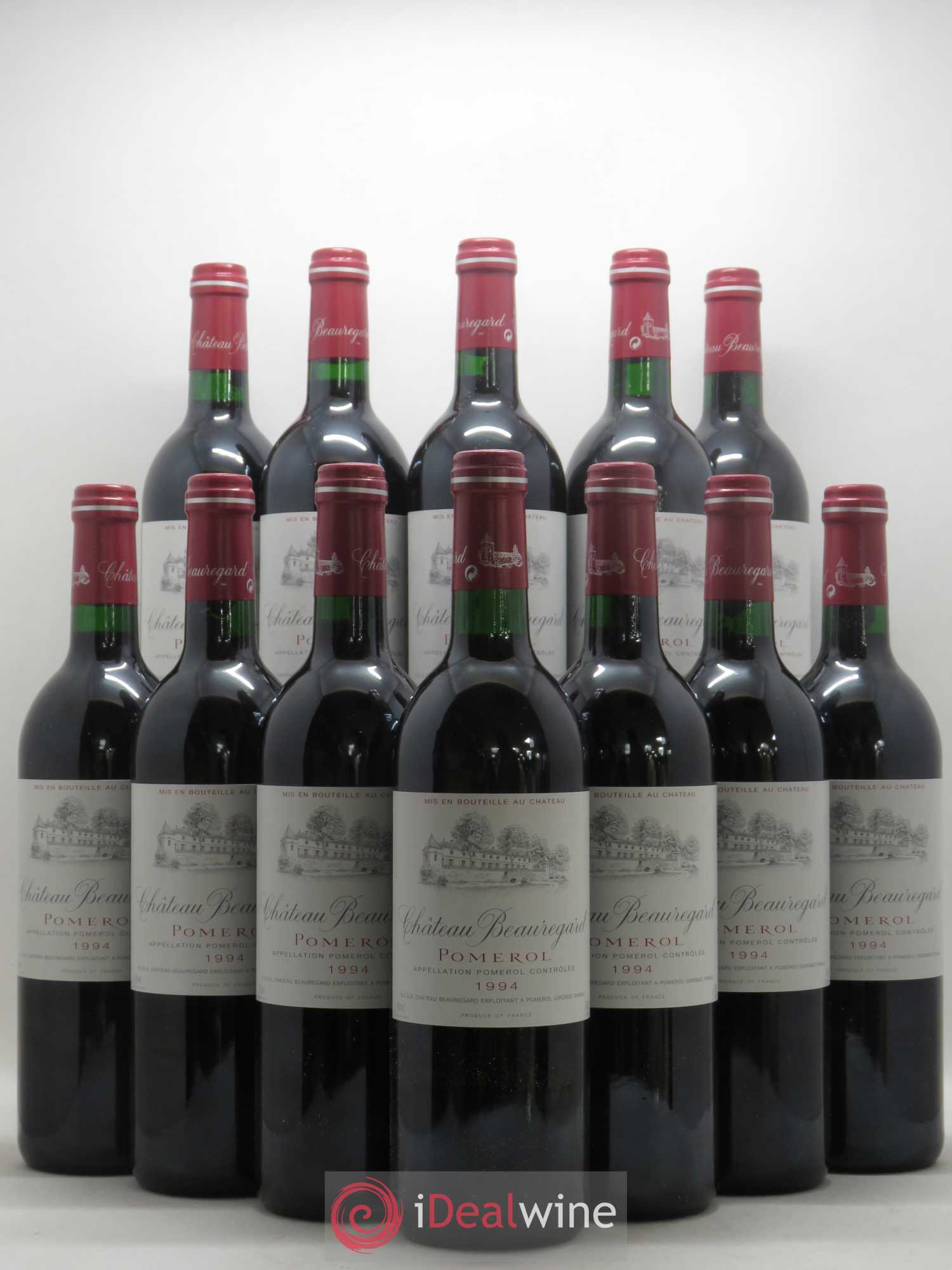 Château Beauregard 1994 - Lot de 12 bouteilles - 0