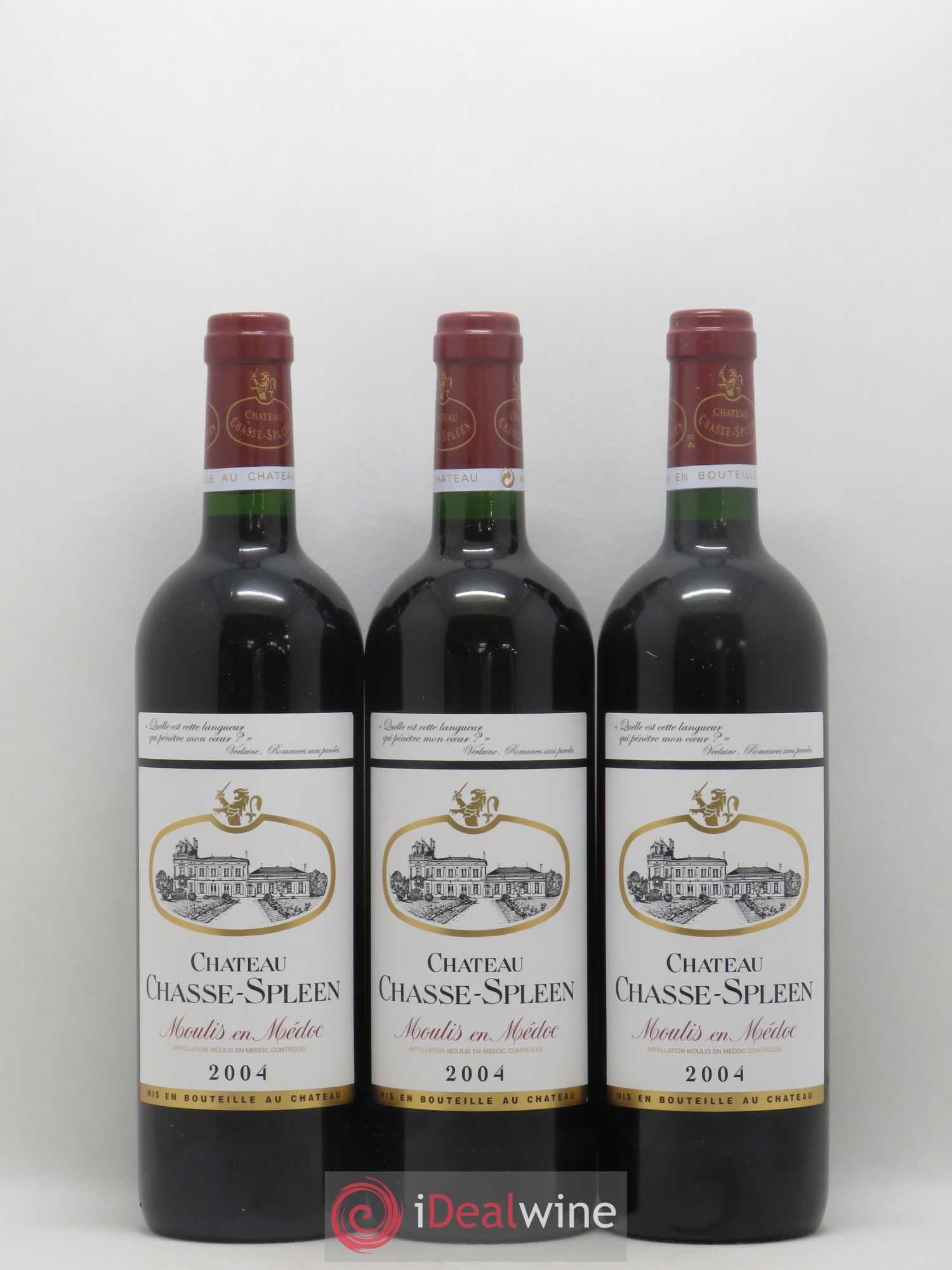 Château Chasse Spleen 2004 - Lot de 12 bouteilles - 3