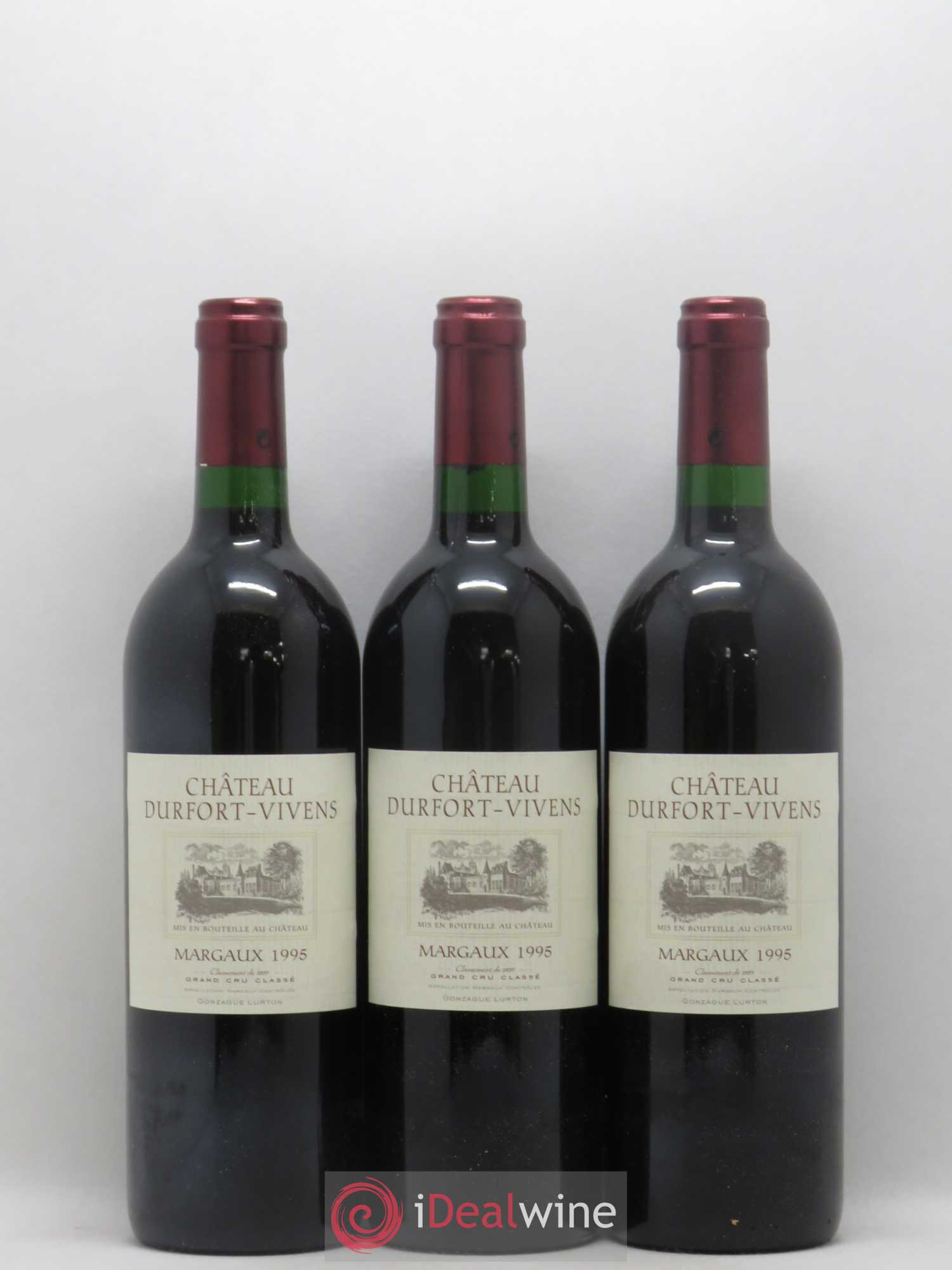 Château Durfort Vivens 2ème Grand Cru Classé 1995 - Lot de 12 bouteilles - 4