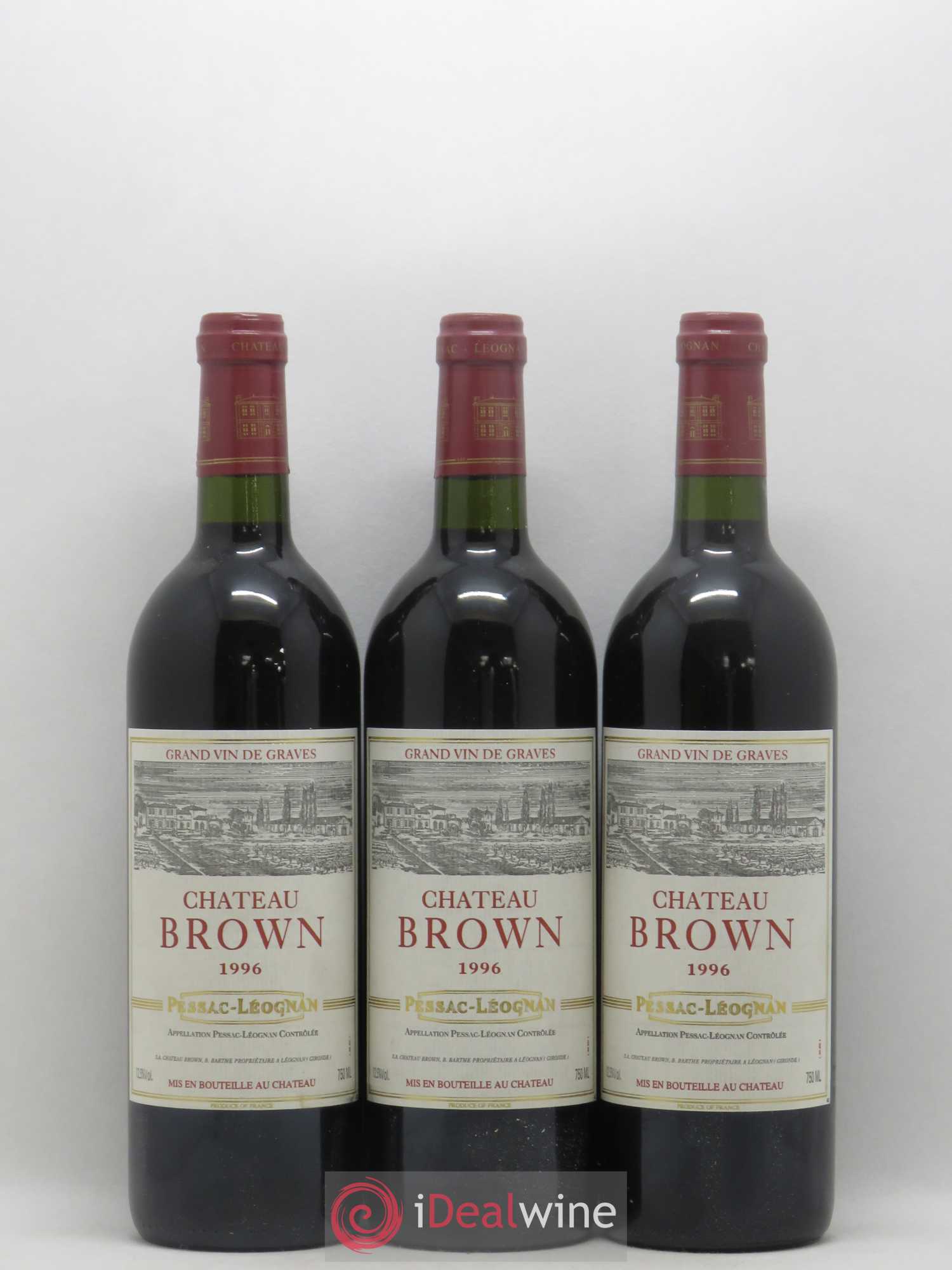 Château Brown 1996 - Lot de 12 bouteilles - 4