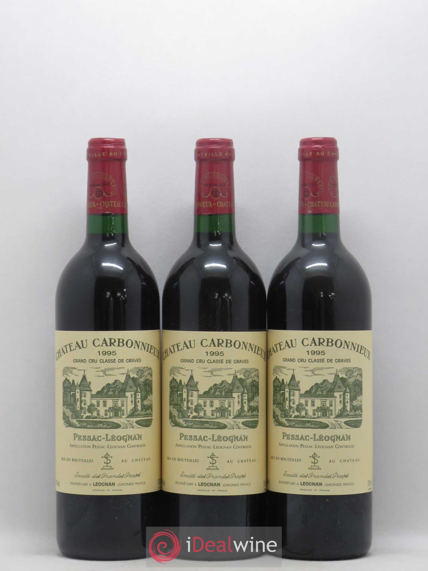 Château Carbonnieux Cru Classé de Graves 1995 - Lot de 12 bouteilles - 2