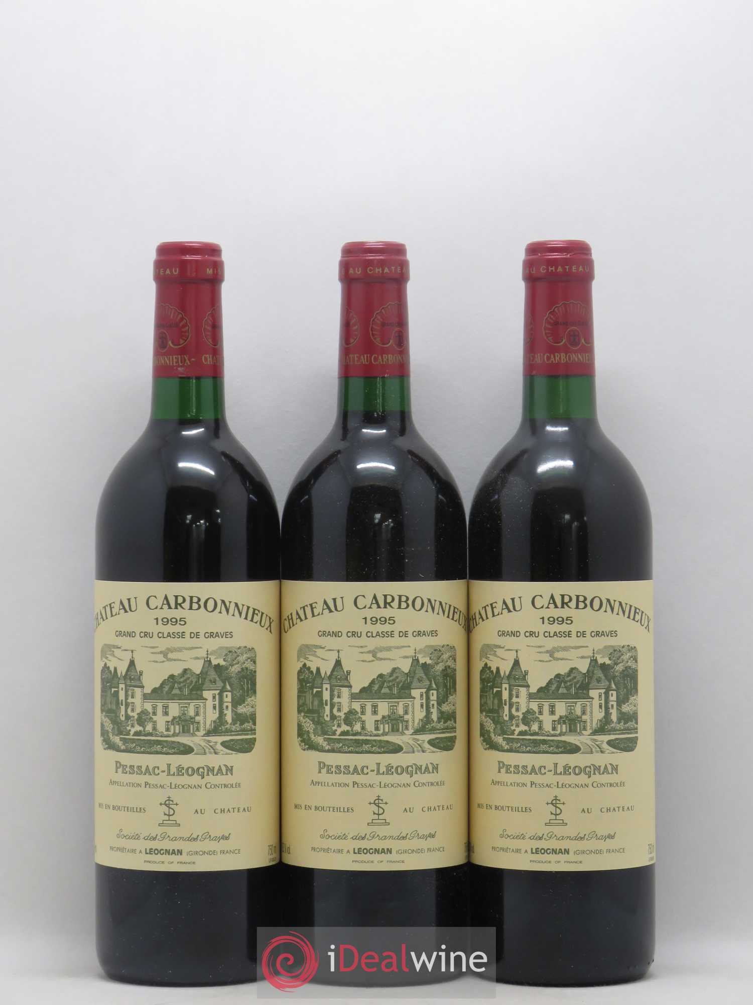 Château Carbonnieux Cru Classé de Graves 1995 - Lot de 12 bouteilles - 3