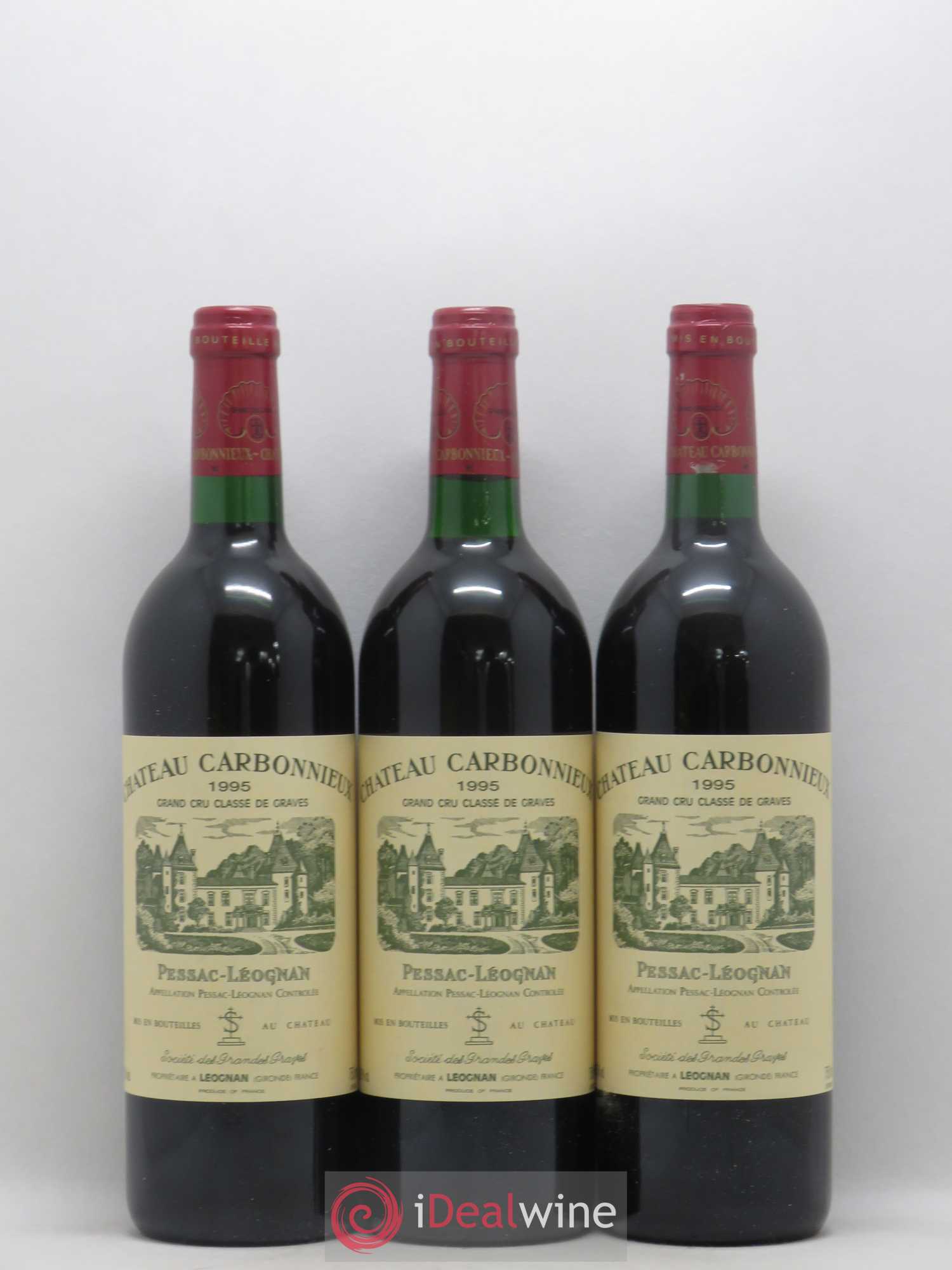 Château Carbonnieux Cru Classé de Graves 1995 - Lot de 12 bouteilles - 4