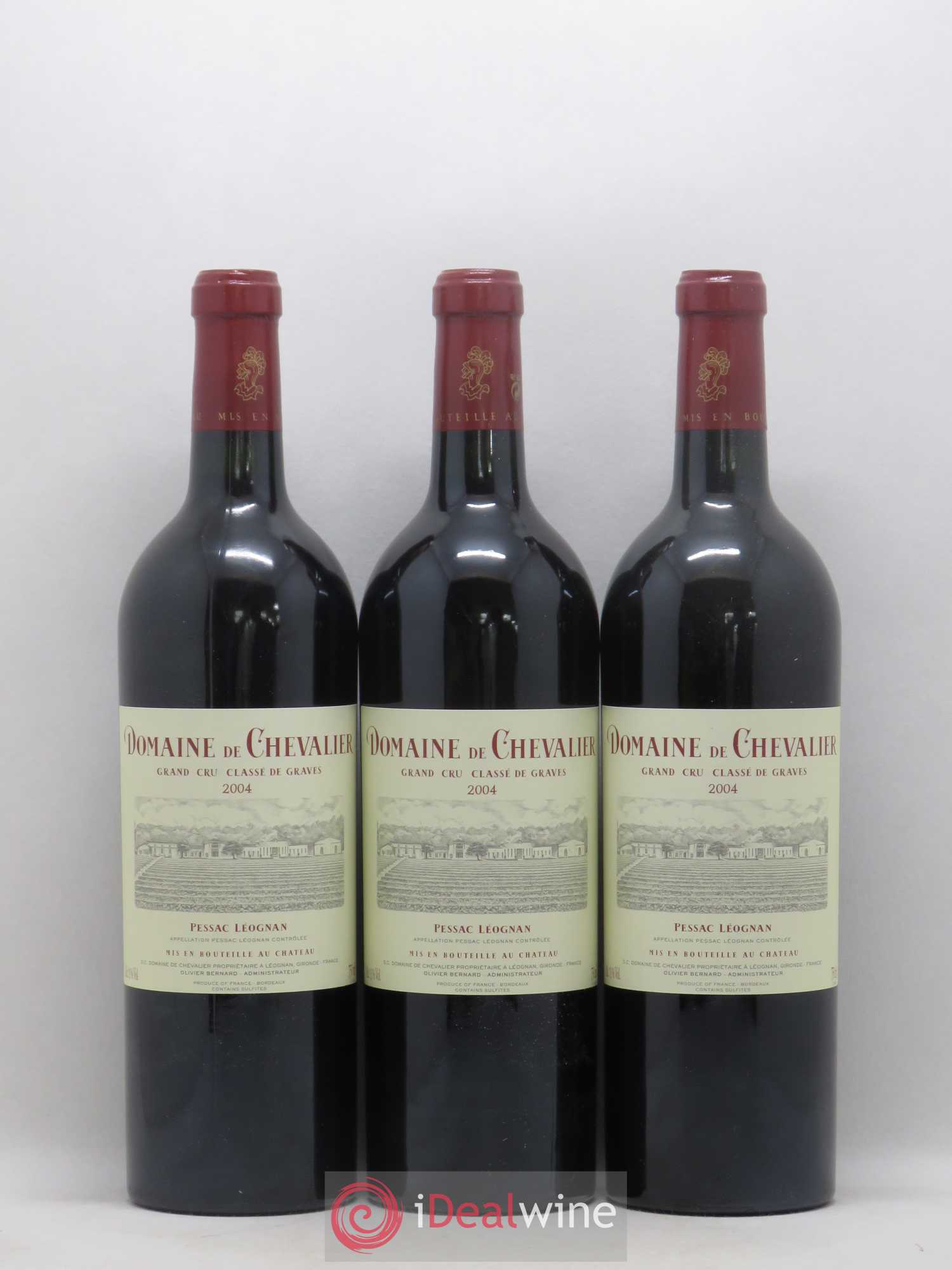 Domaine de Chevalier Cru Classé de Graves 2004 - Lot de 12 bouteilles - 1