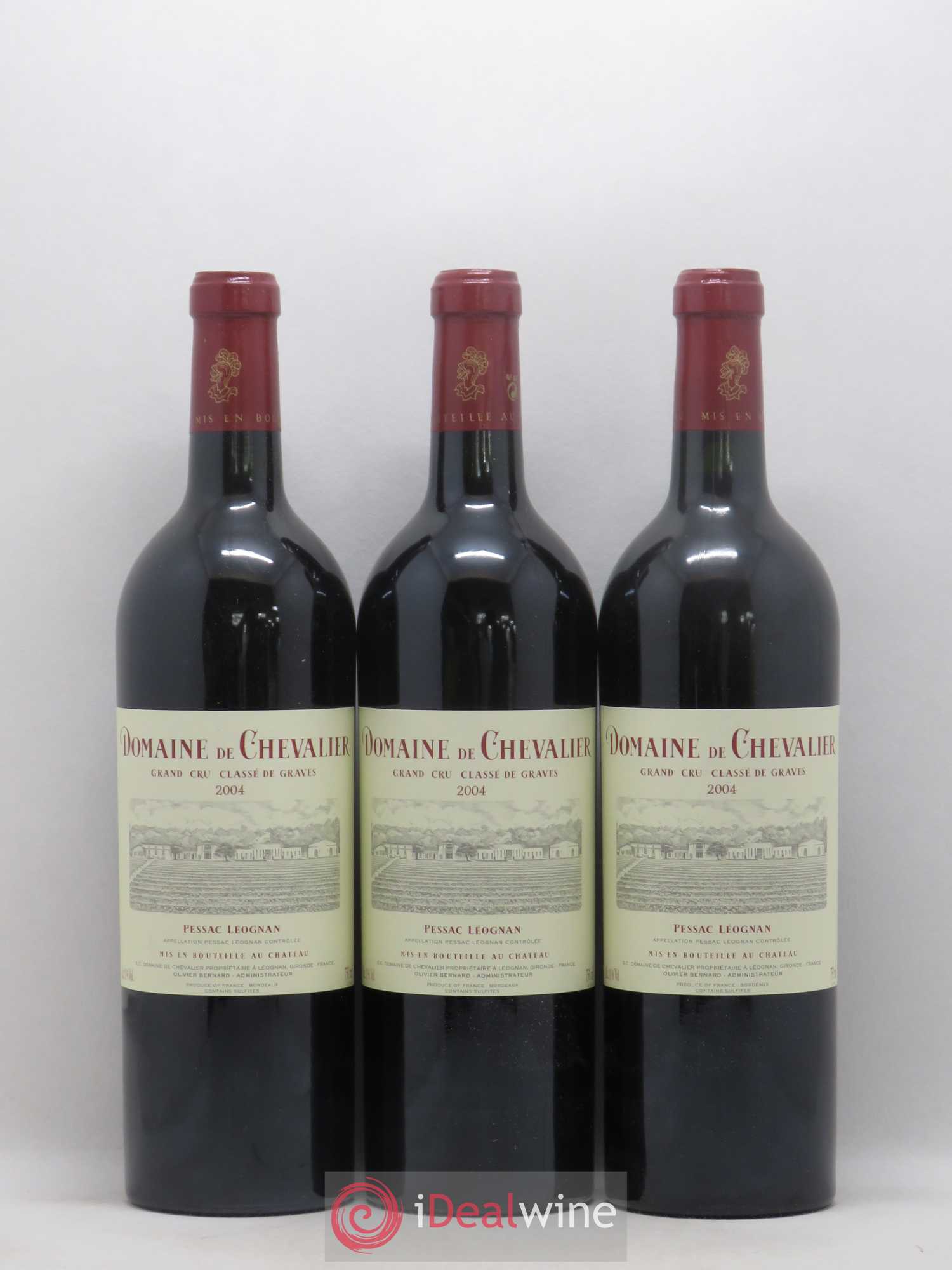 Domaine de Chevalier Cru Classé de Graves 2004 - Lot de 12 bouteilles - 2