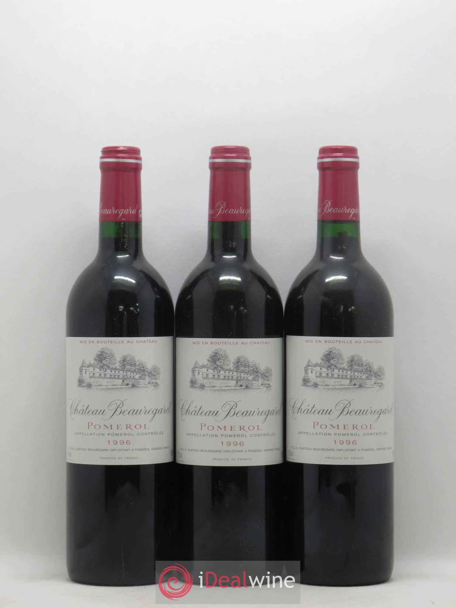 Château Beauregard 1996 - Lot de 12 bouteilles - 2