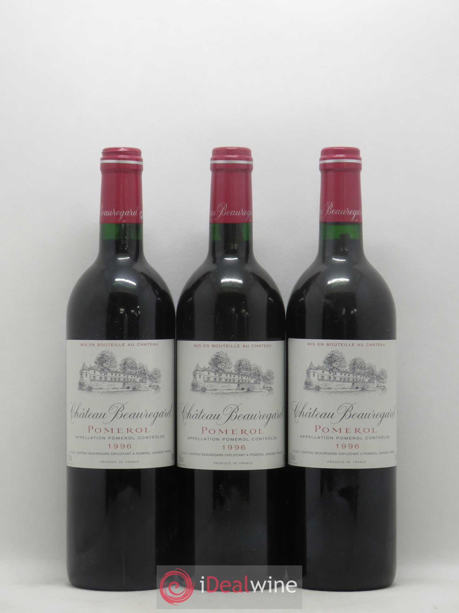 Château Beauregard 1996 - Lot de 12 bouteilles - 3