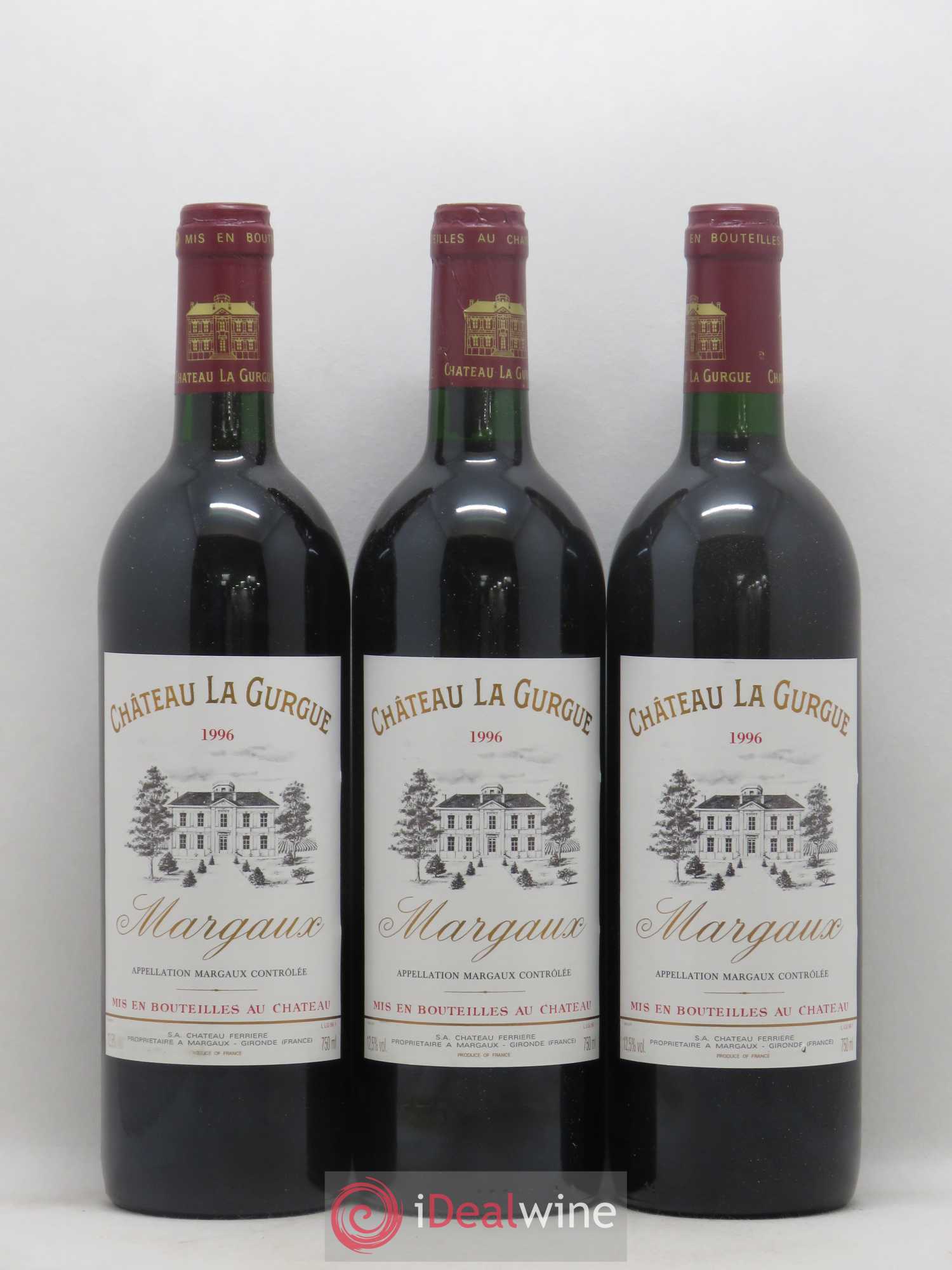 Château la Gurgue Cru Bourgeois 1996 - Lot de 12 bouteilles - 4