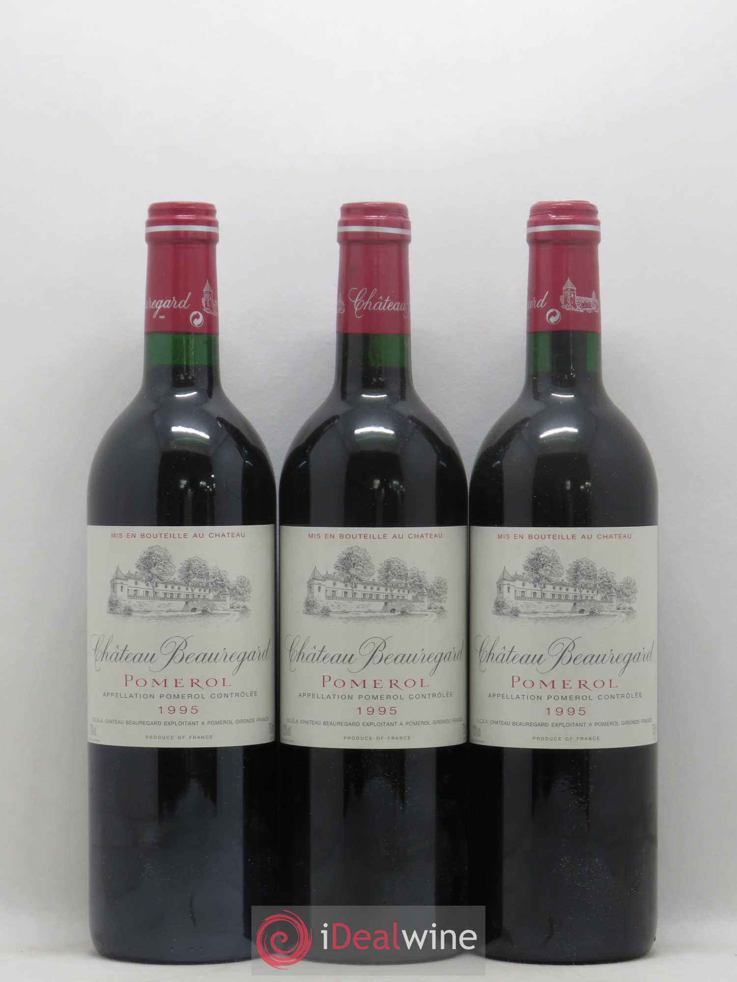 Château Beauregard 1995 - Lot de 12 bouteilles - 3
