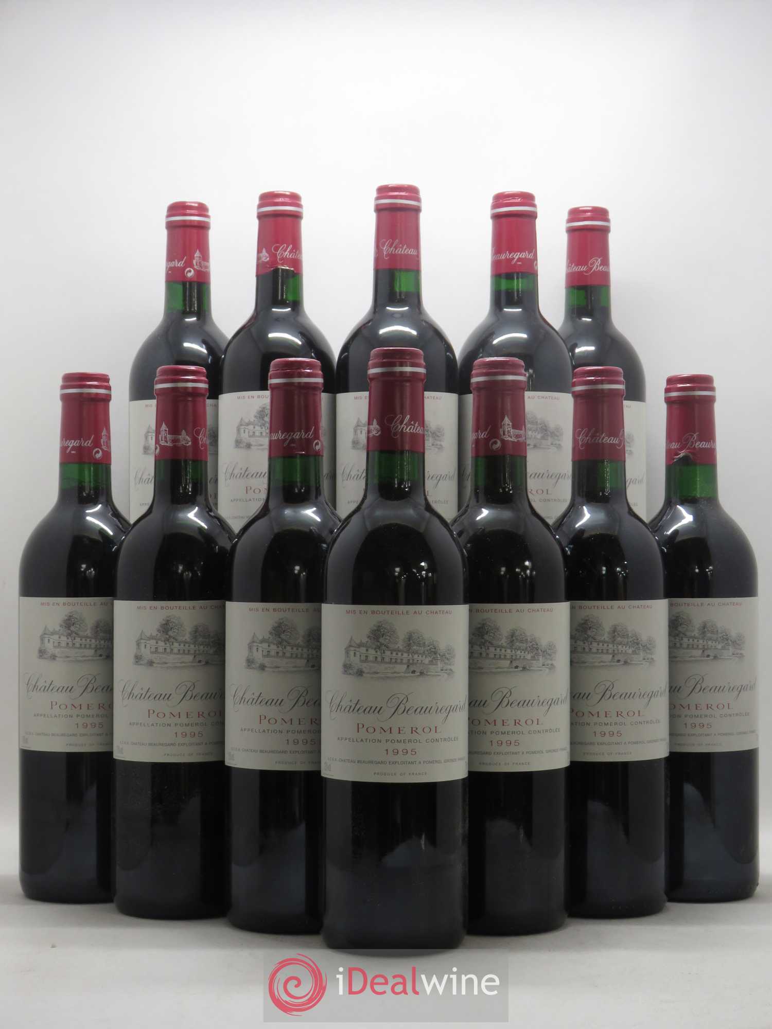 Château Beauregard 1995 - Lot de 12 bouteilles - 0
