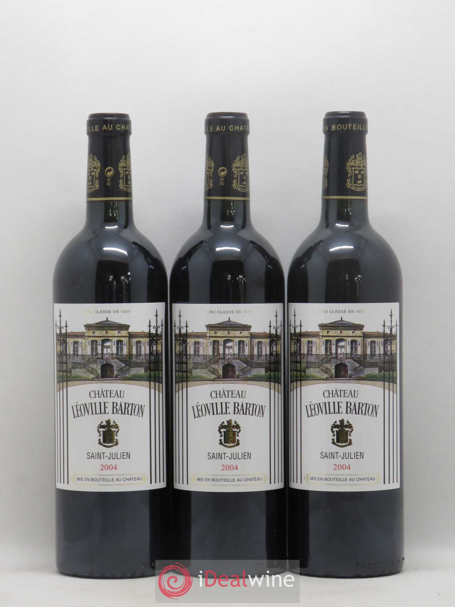 Château Léoville Barton 2ème Grand Cru Classé 2004 - Lot de 12 bouteilles - 2
