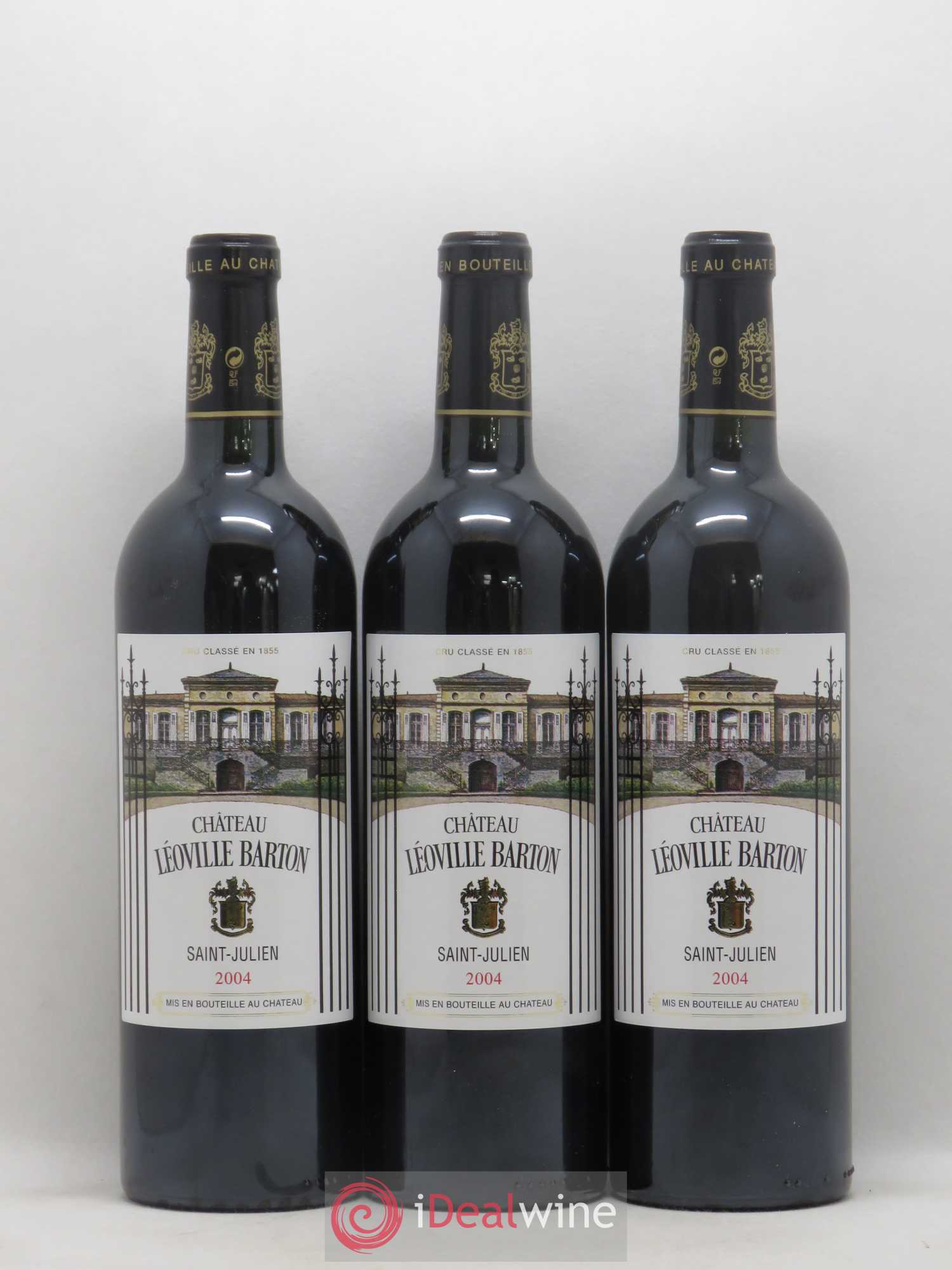 Château Léoville Barton 2ème Grand Cru Classé 2004 - Lot de 12 bouteilles - 4