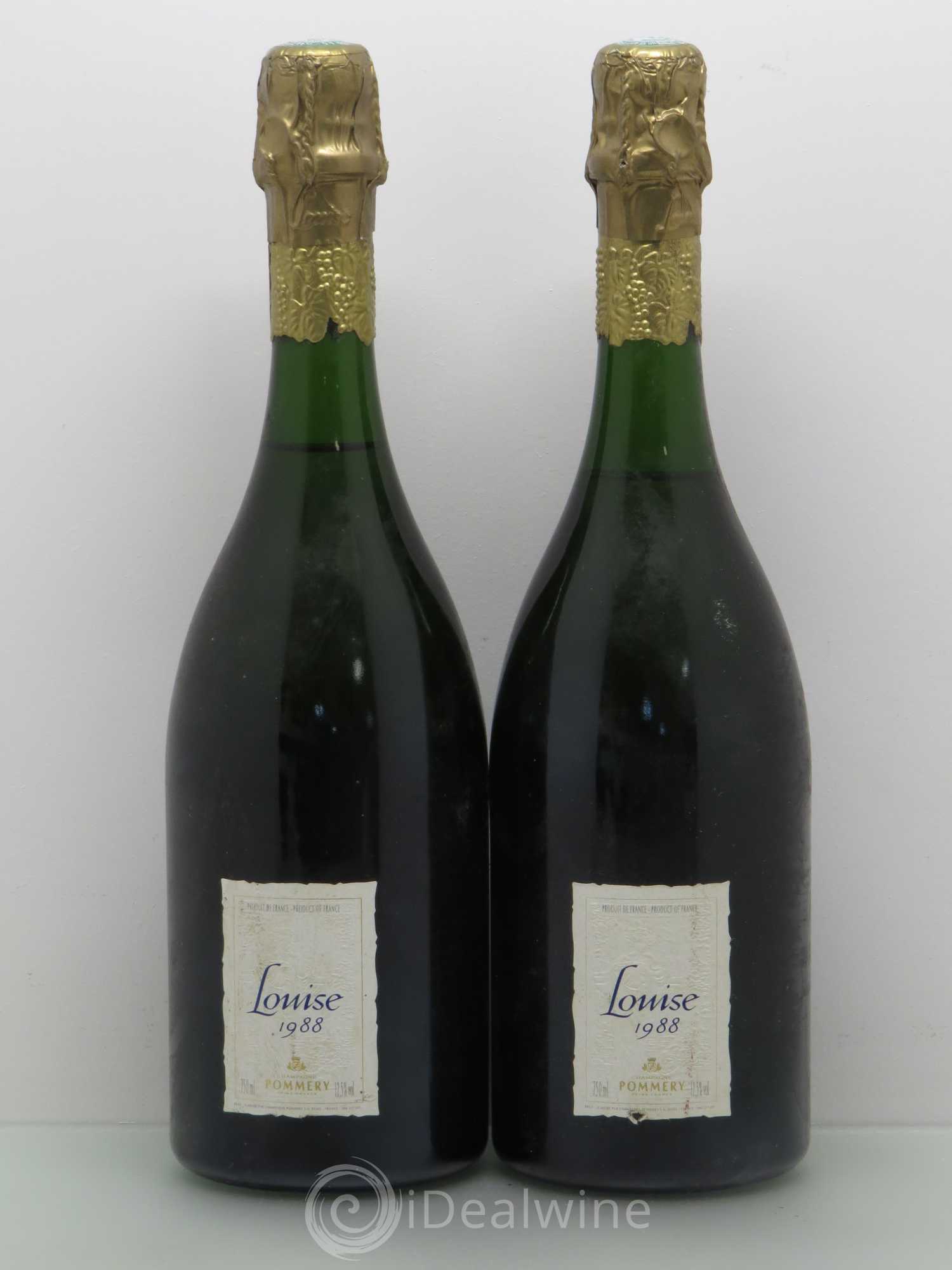 Cuvée Louise Pommery 1988 - Lot de 2 bouteilles - 0