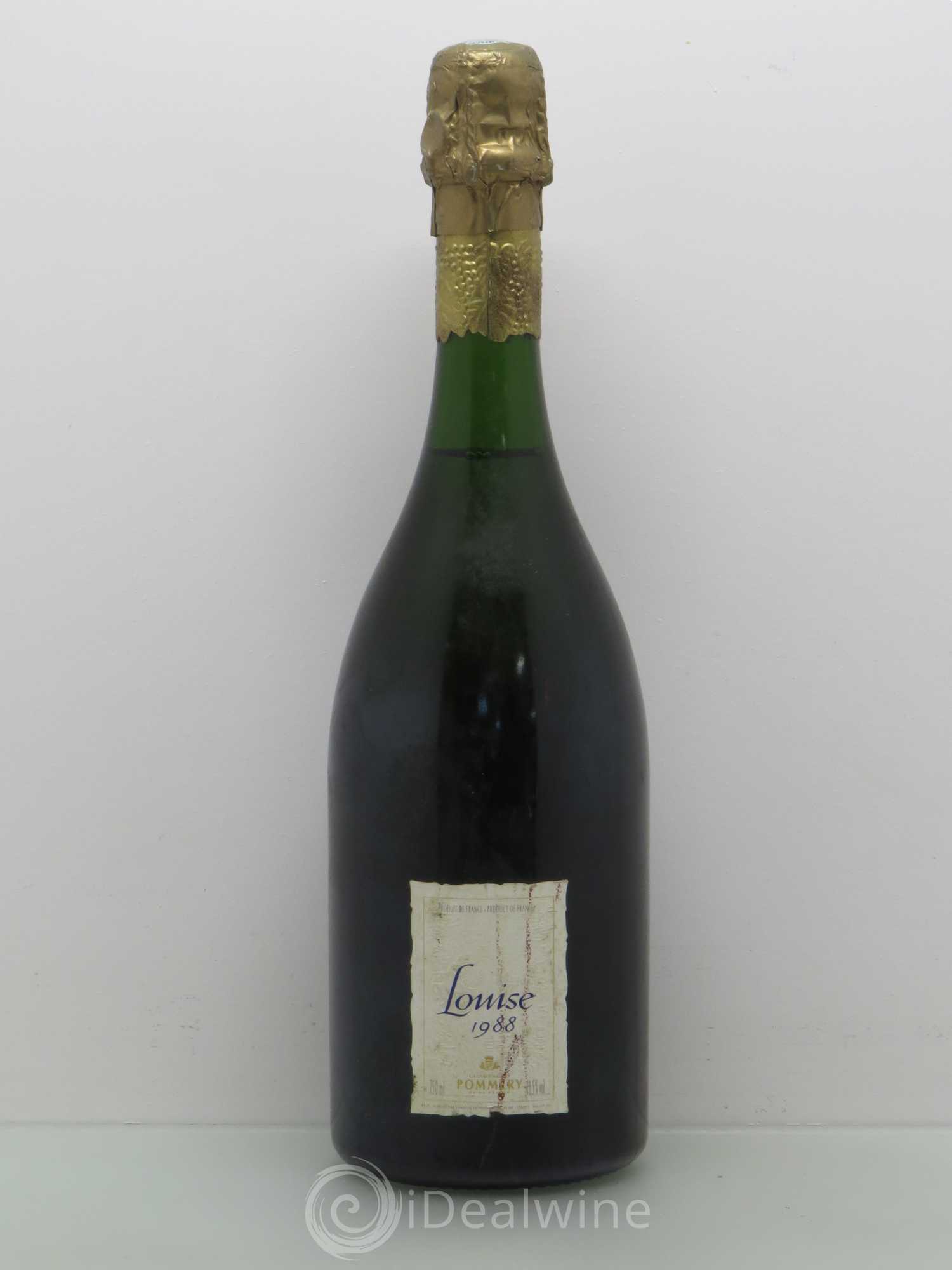 Cuvée Louise Pommery 1988 - Lot de 1 bouteille - 0