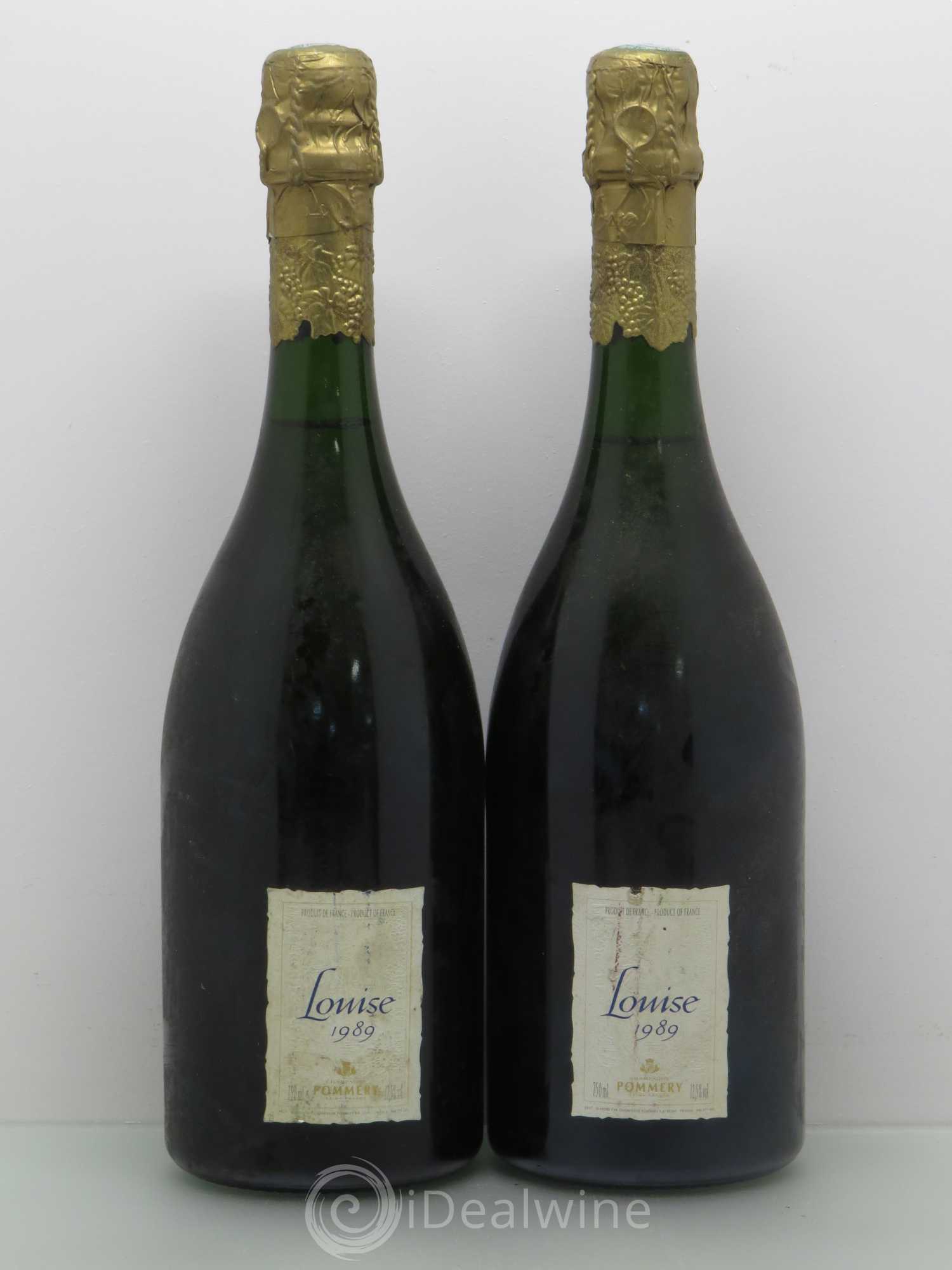 Cuvée Louise Pommery 1989 - Lot de 2 bouteilles - 0