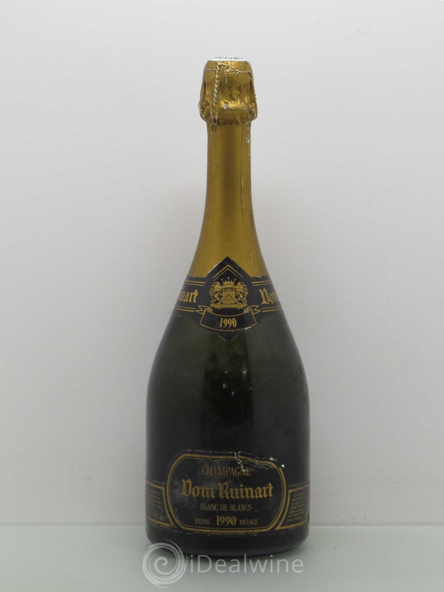 Dom Ruinart Brut Ruinart Blanc de blancs 1990 - Lot de 1 bouteille - 0