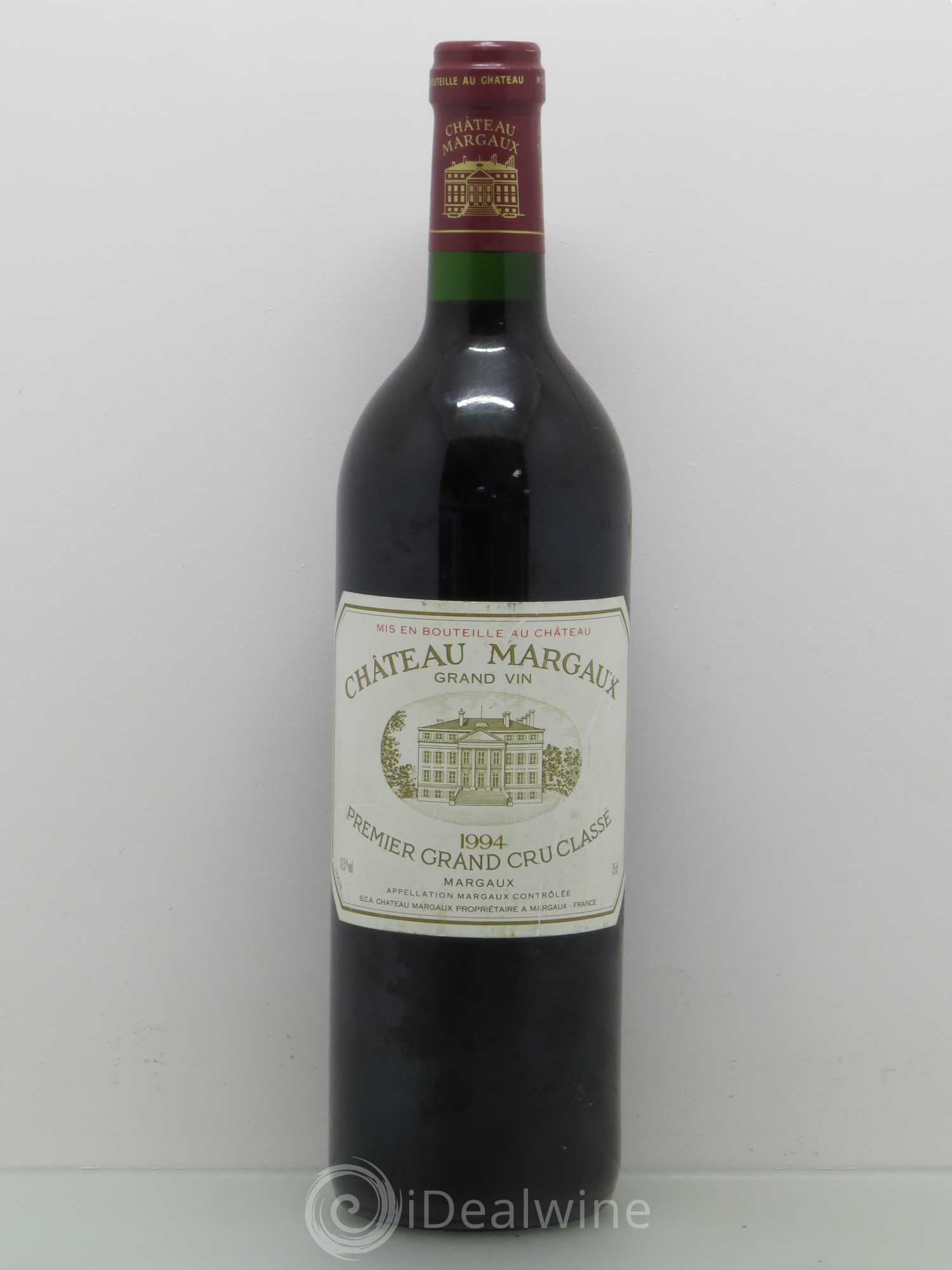 Château Margaux 1er Grand Cru Classé 1994 - Lot de 1 bouteille - 0