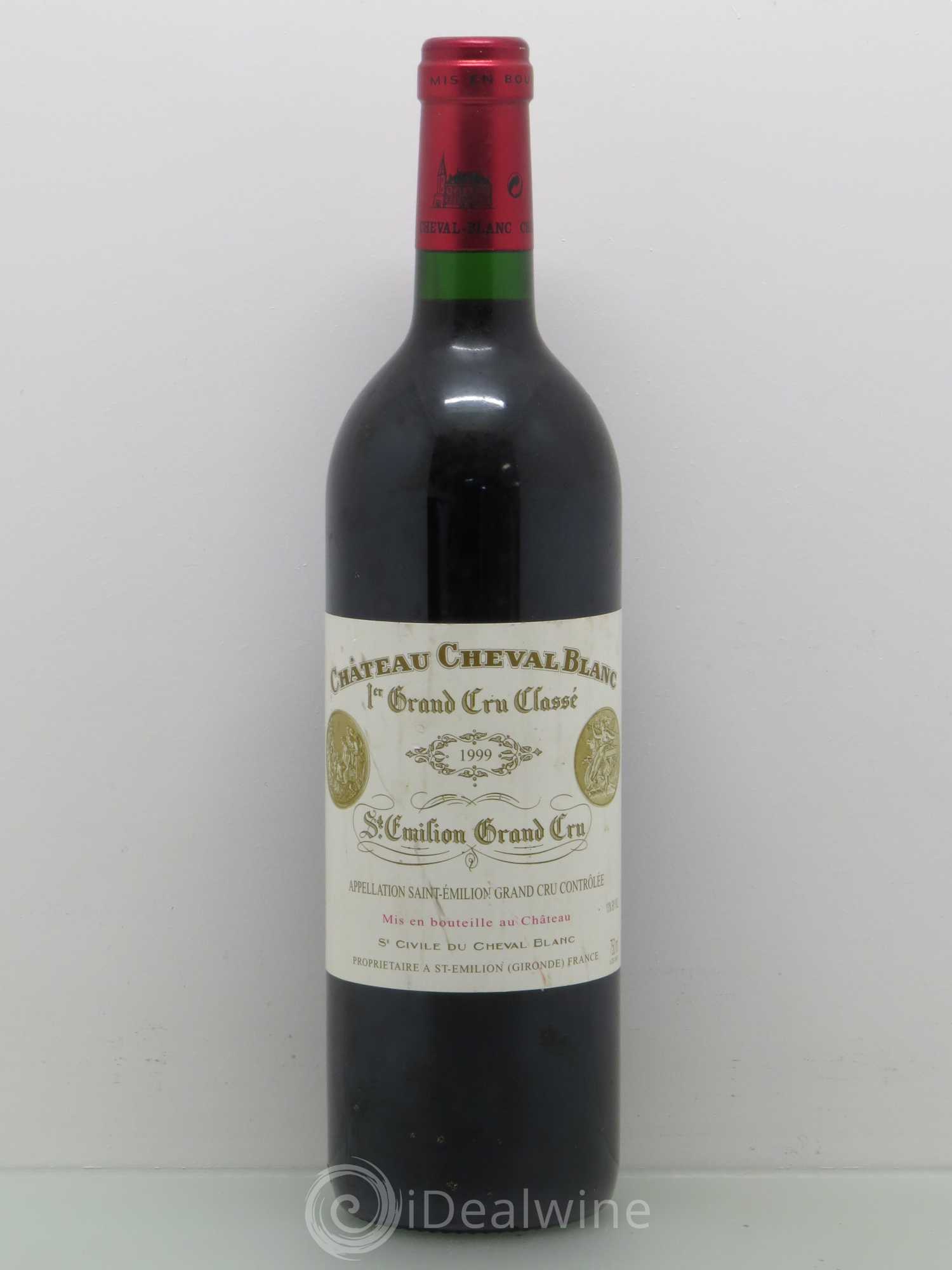 Château Cheval Blanc 1er Grand Cru Classé A 1999 - Lot de 1 bouteille - 0