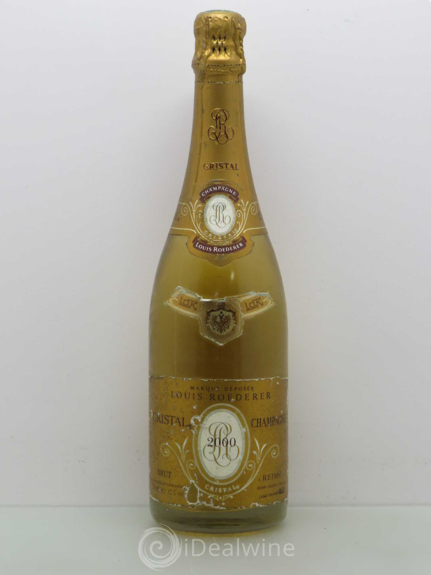Cristal Louis Roederer 2000 - Lot de 1 bouteille - 0