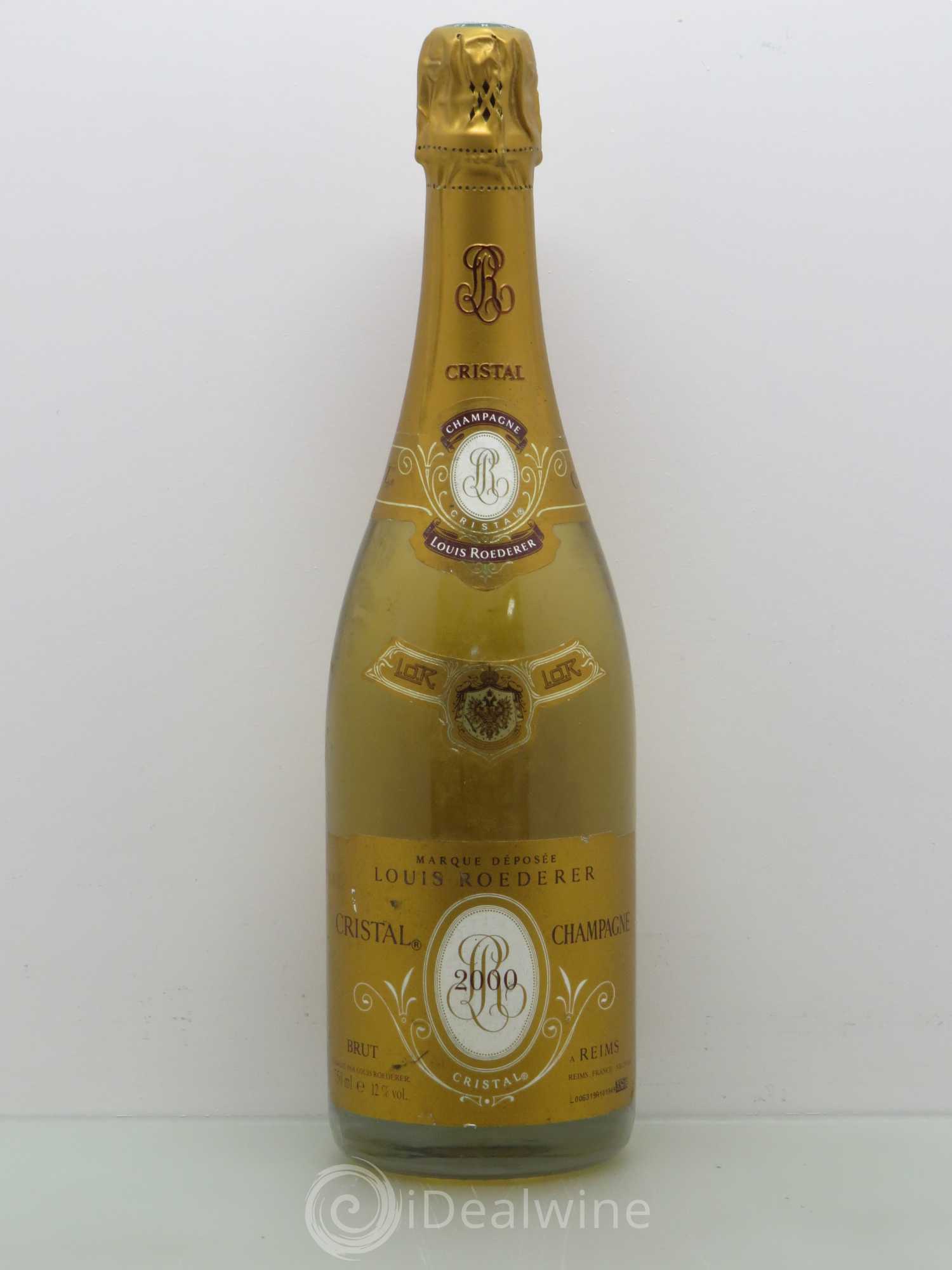 Cristal Louis Roederer 2000 - Lot de 1 bouteille - 0