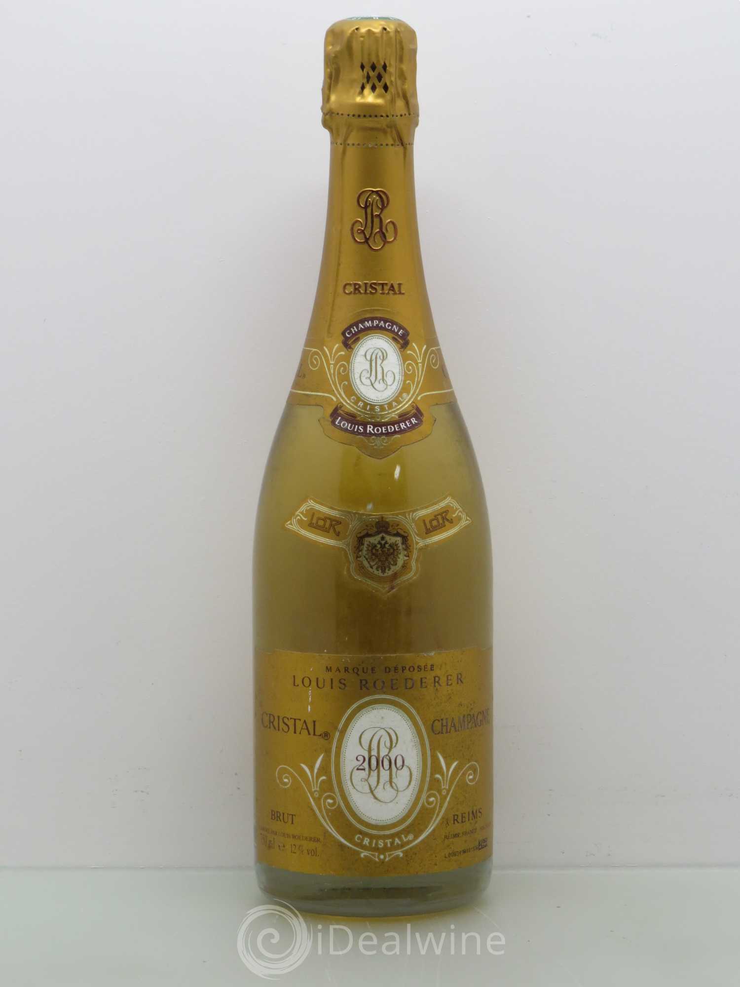 Cristal Louis Roederer 2000 - Lot de 1 bouteille - 0