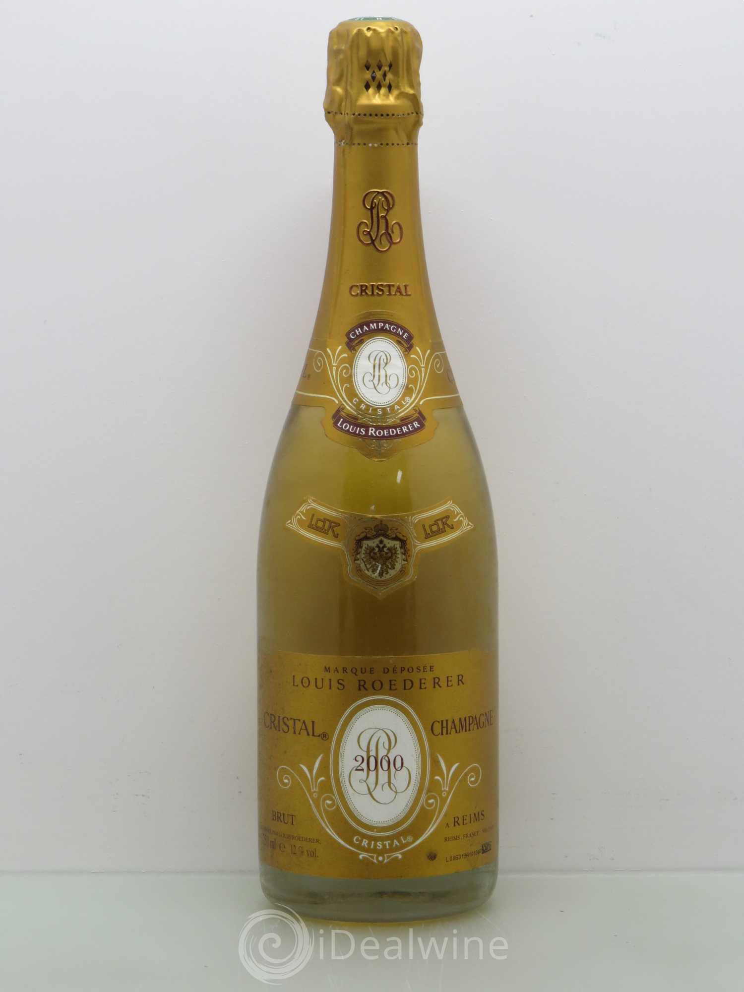 Cristal Louis Roederer 2000 - Lot de 1 bouteille - 0