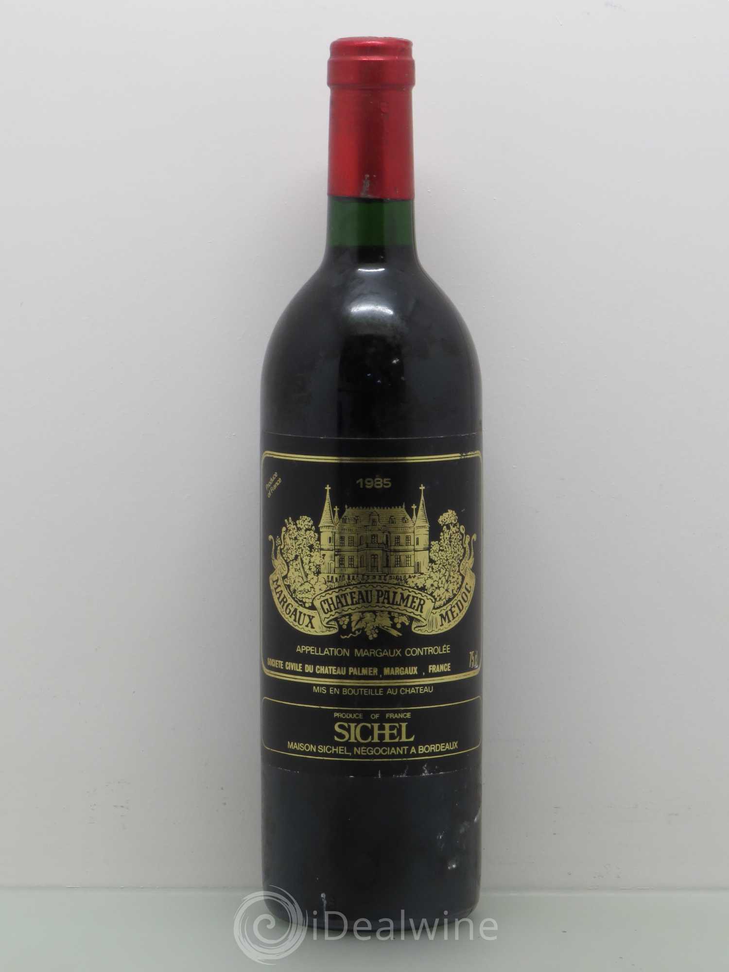 Château Palmer 3ème Grand Cru Classé 1985 - Lot de 1 bouteille - 0