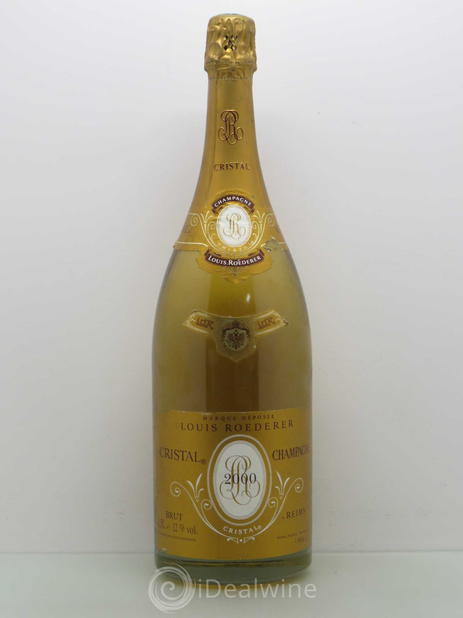 Cristal Louis Roederer 2000 - Lot de 1 magnum - 0