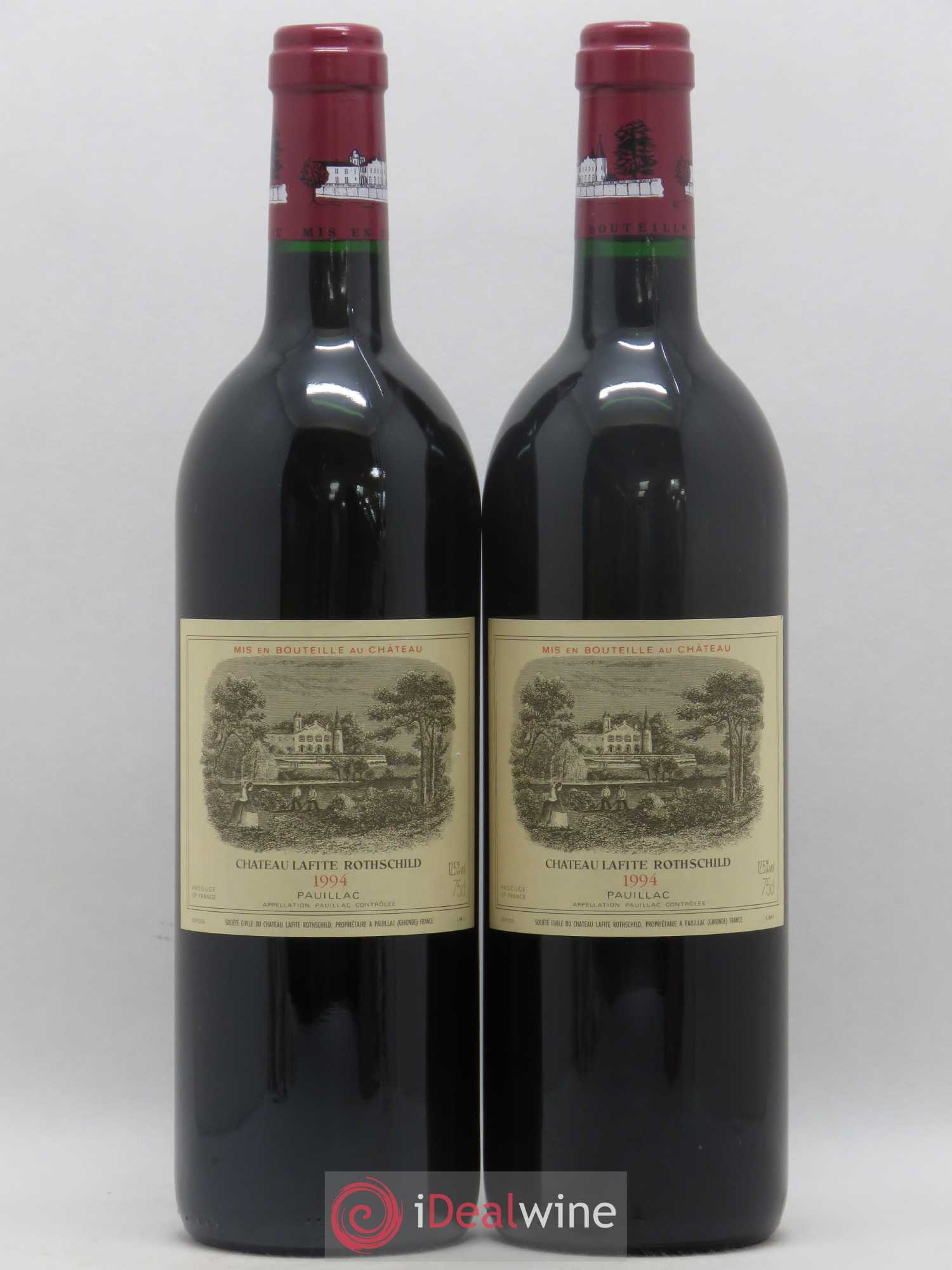 Château Lafite Rothschild 1er Grand Cru Classé 1994 - Lot de 2 bouteilles - 0