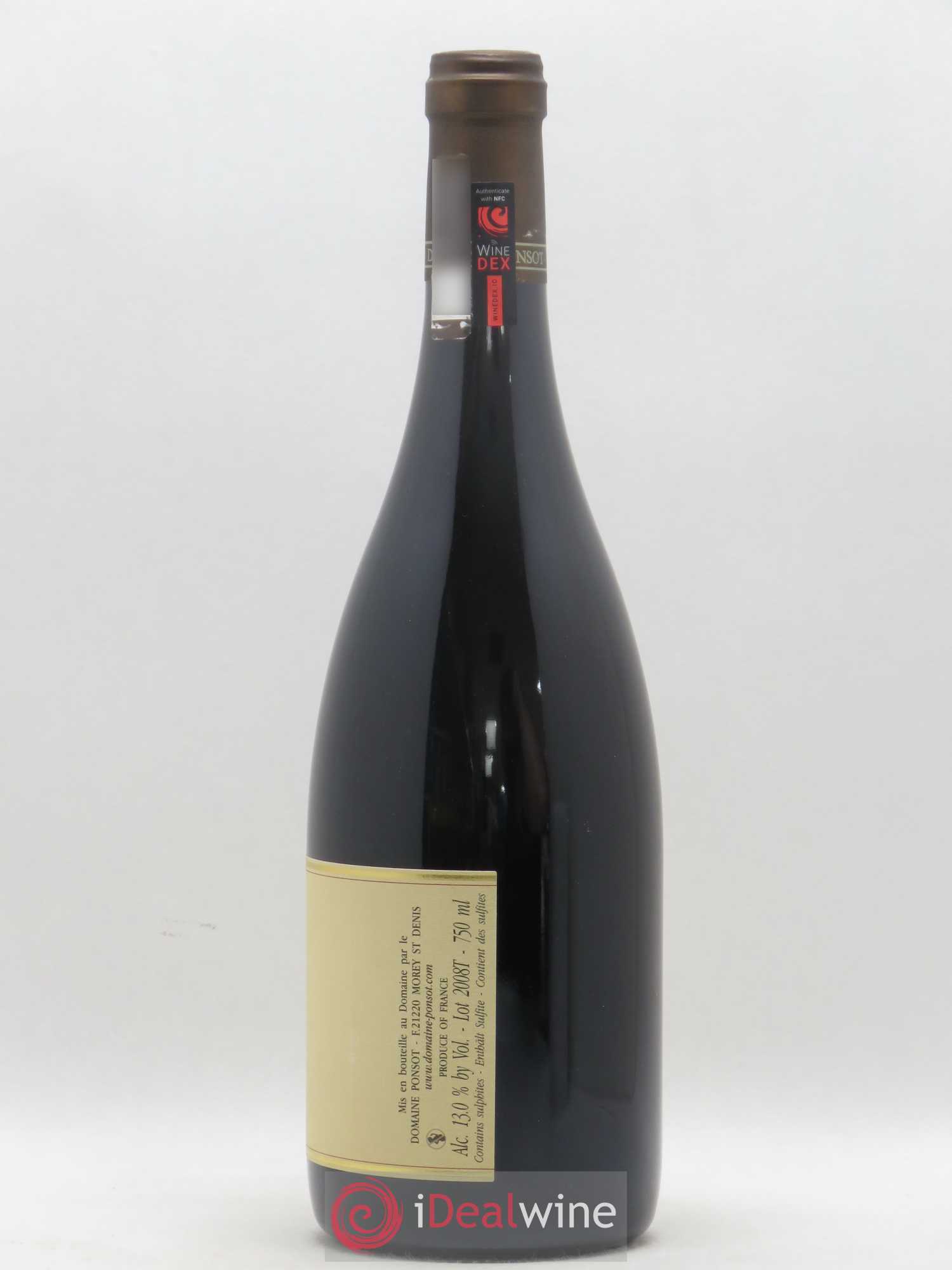 Chambertin Grand Cru Ponsot (Domaine) 2008 - Lot de 1 bouteille - 1