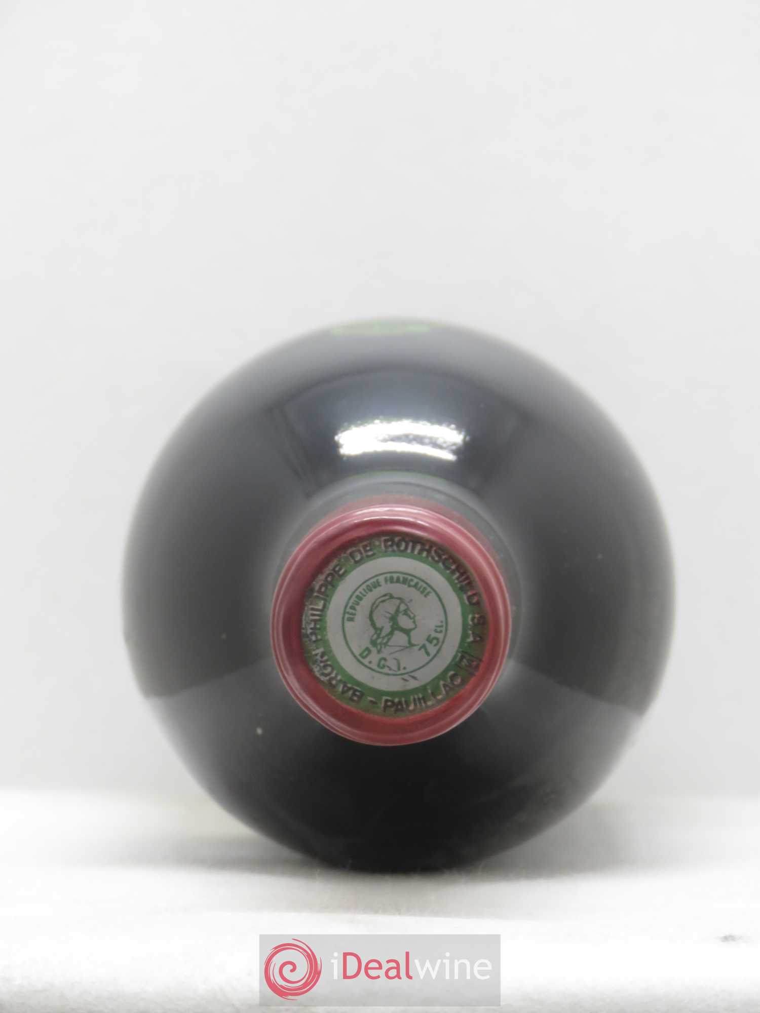 Château Mouton Rothschild 1er Grand Cru Classé 1981 - Lot de 1 bouteille - 1