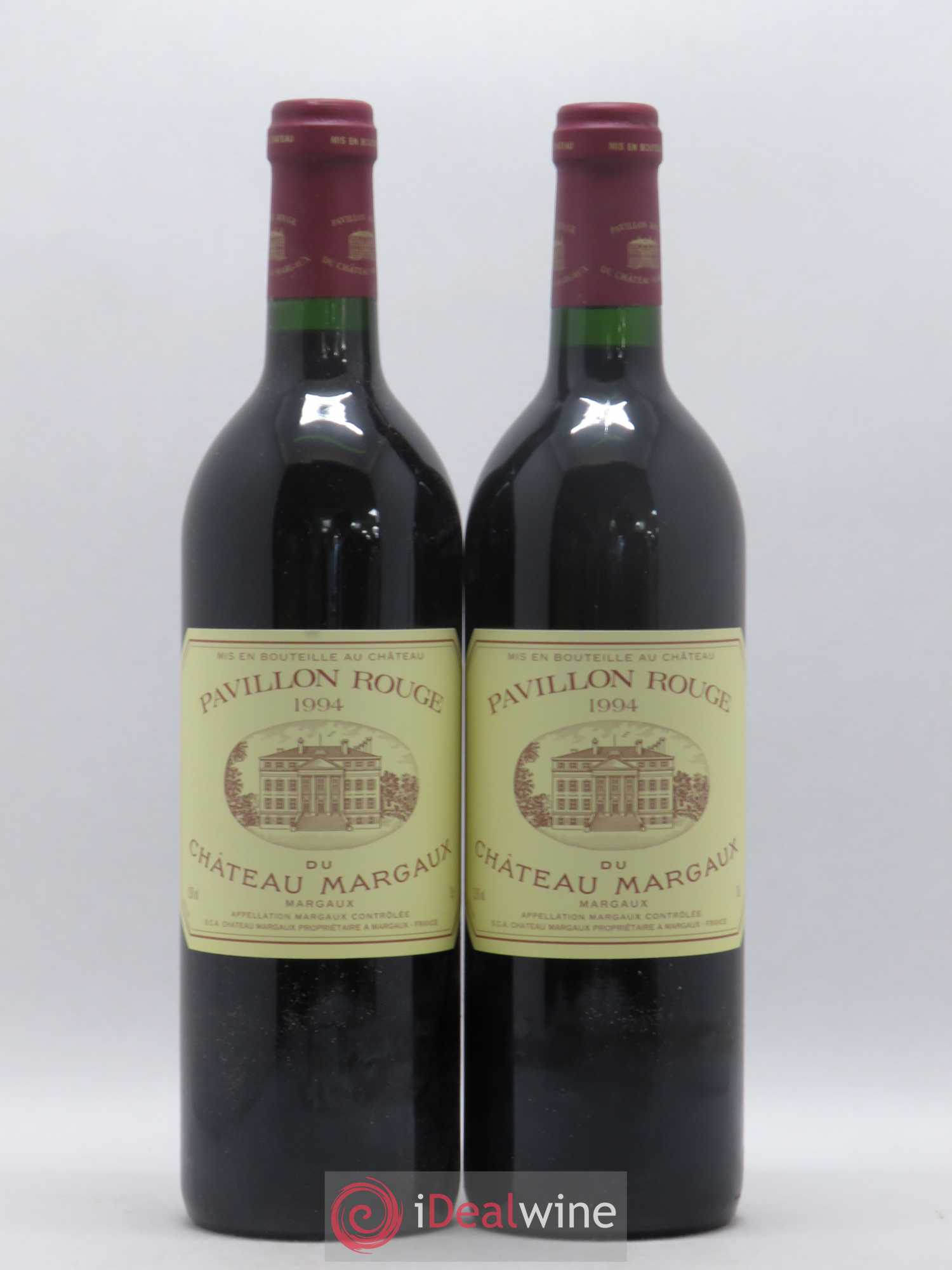 Pavillon Rouge du Château Margaux Second Vin 1994 - Lot de 2 bouteilles - 0